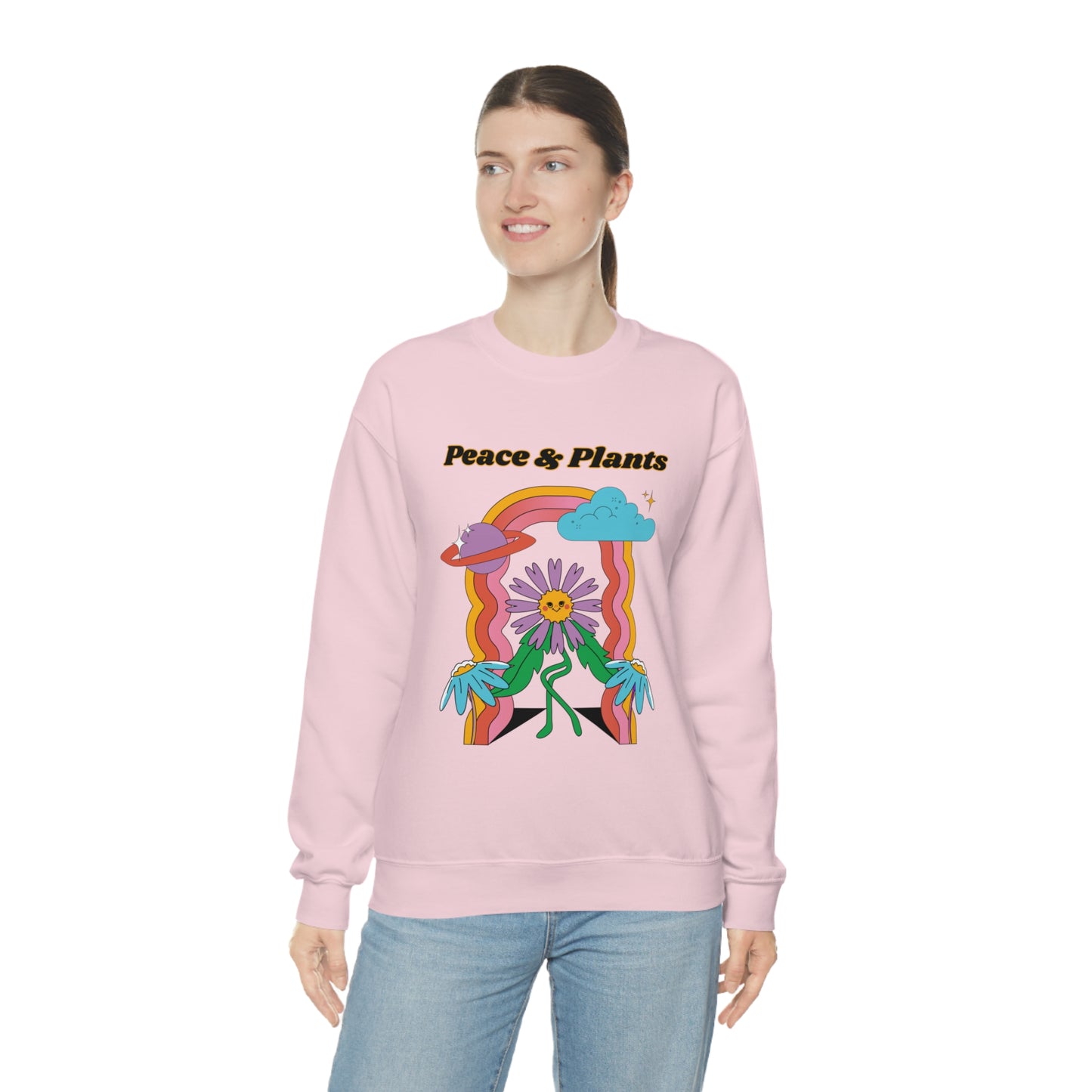 Peace & Plants Unisex Crewneck