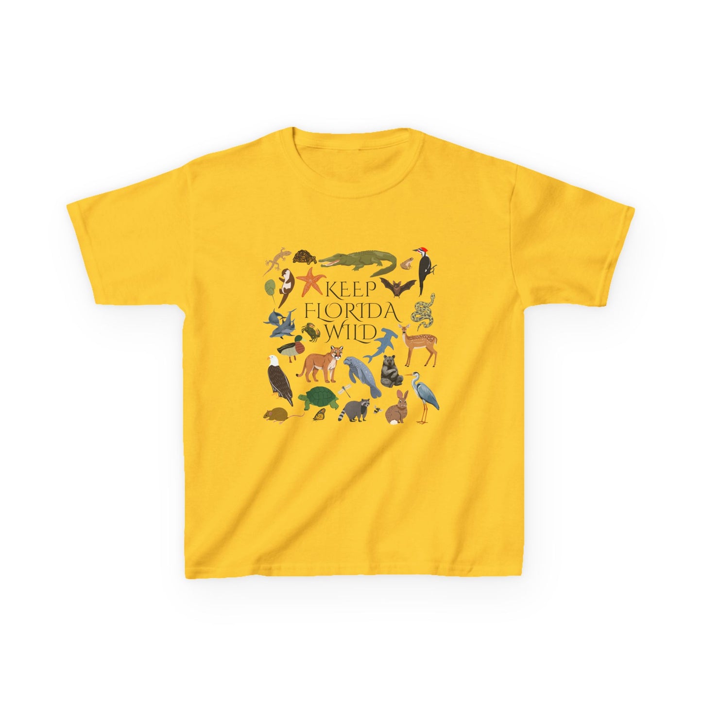 Keep Florida Wild Kids Cotton Tee