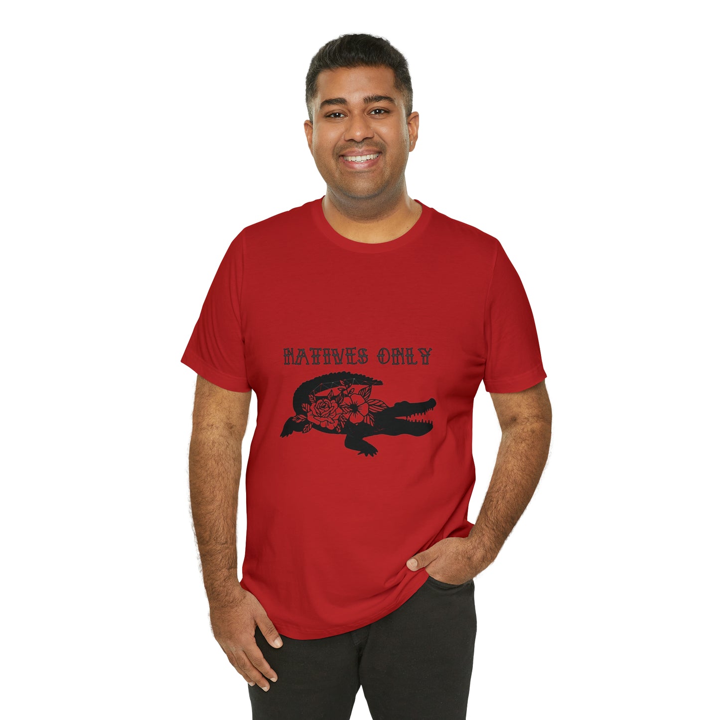 Natives Only Alligator Unisex Jersey Tee