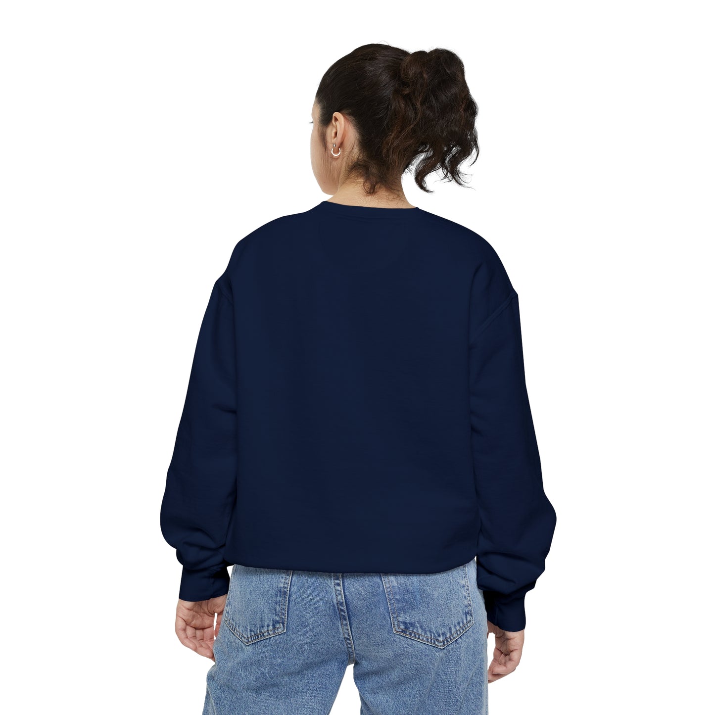 Plants & Cats Are All I Need Unisex Garment-Dyed Crewneck