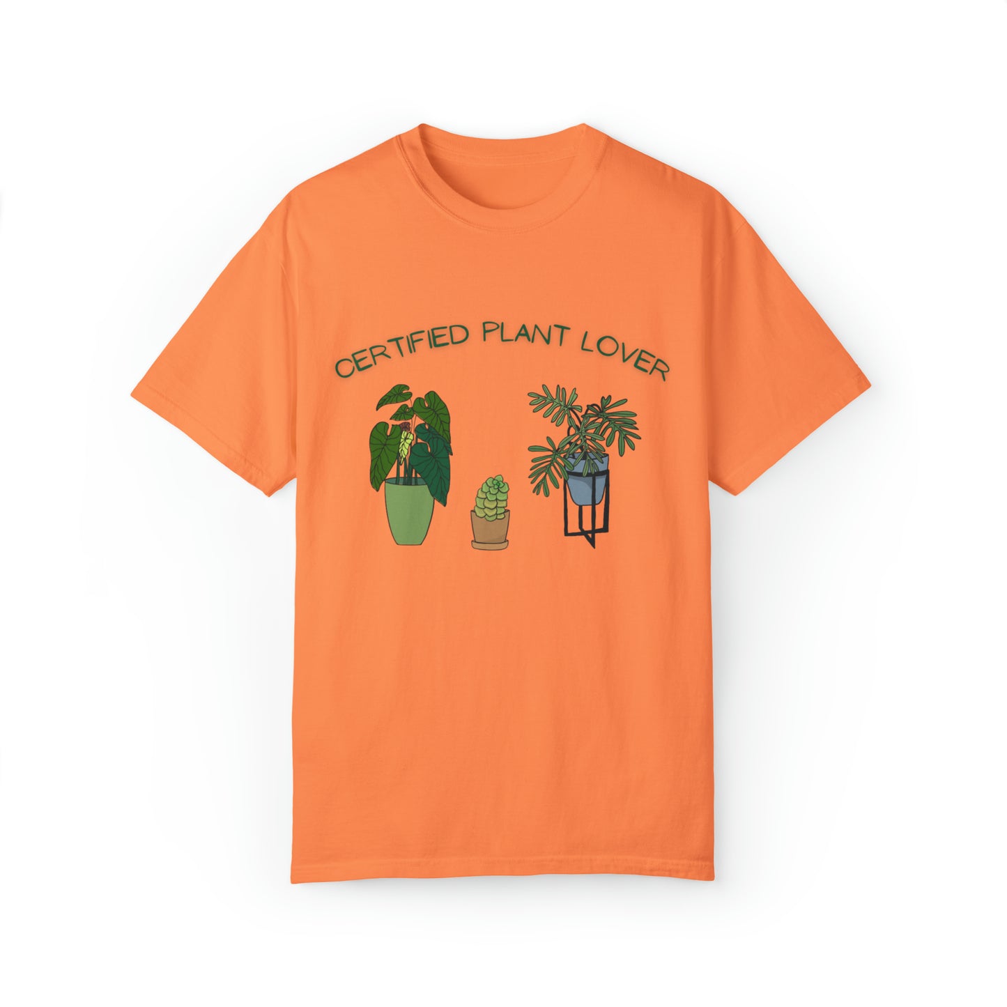 Certified Plant Lover Unisex Garment-Dyed T-shirt