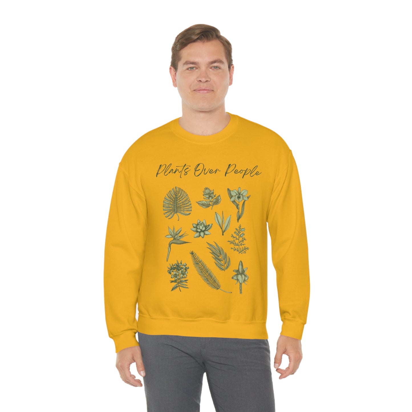Plants Over People Unisex Crewneck