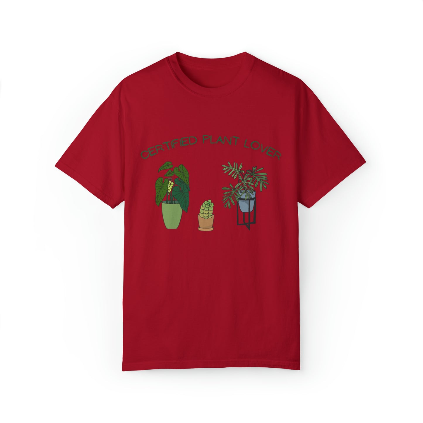 Certified Plant Lover Unisex Garment-Dyed T-shirt