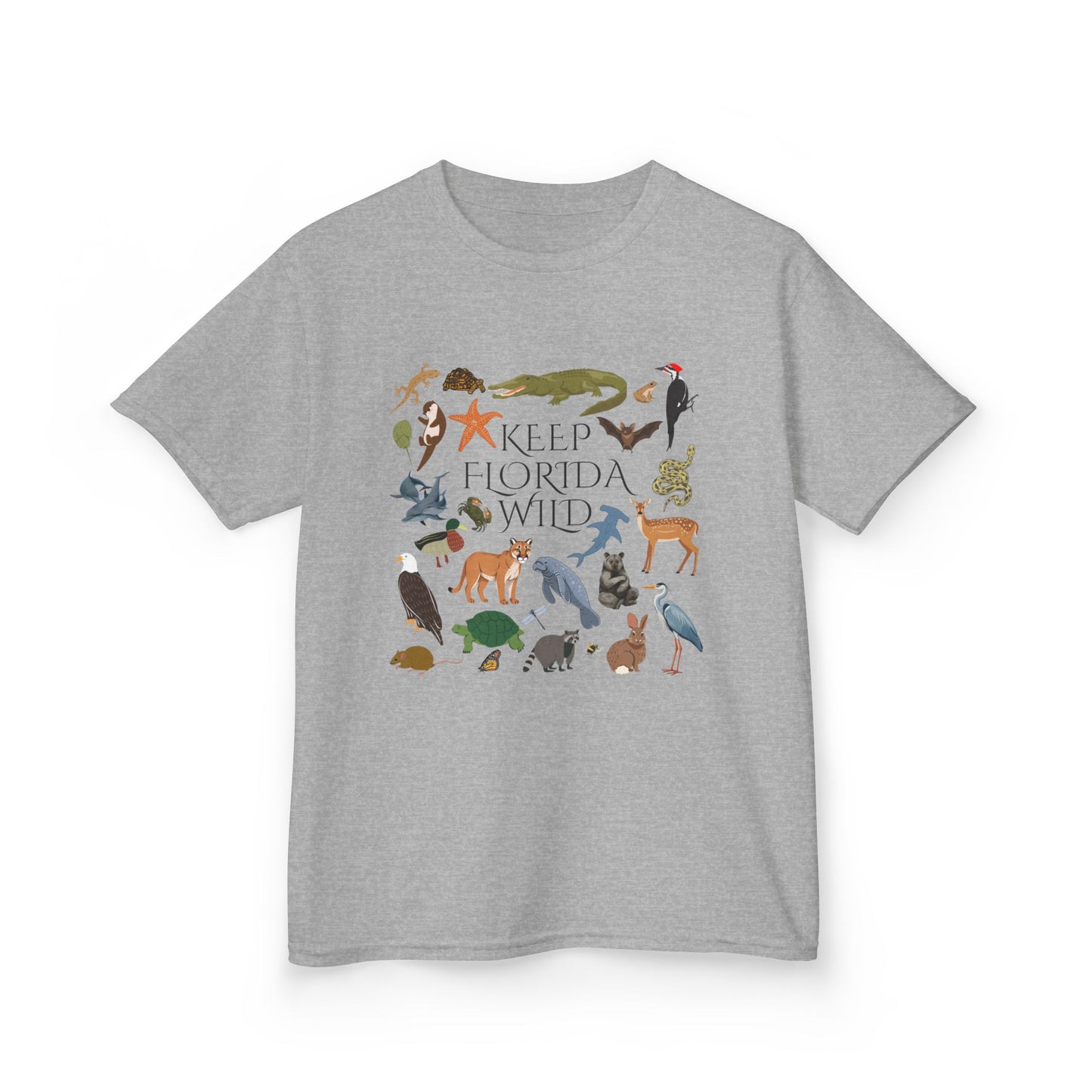 Keep Florida Wild Kids Cotton Tee
