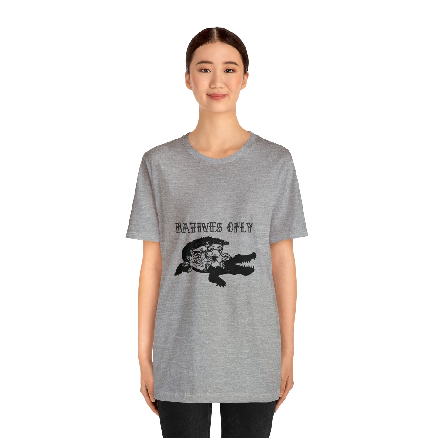 Natives Only Alligator Unisex Jersey Tee