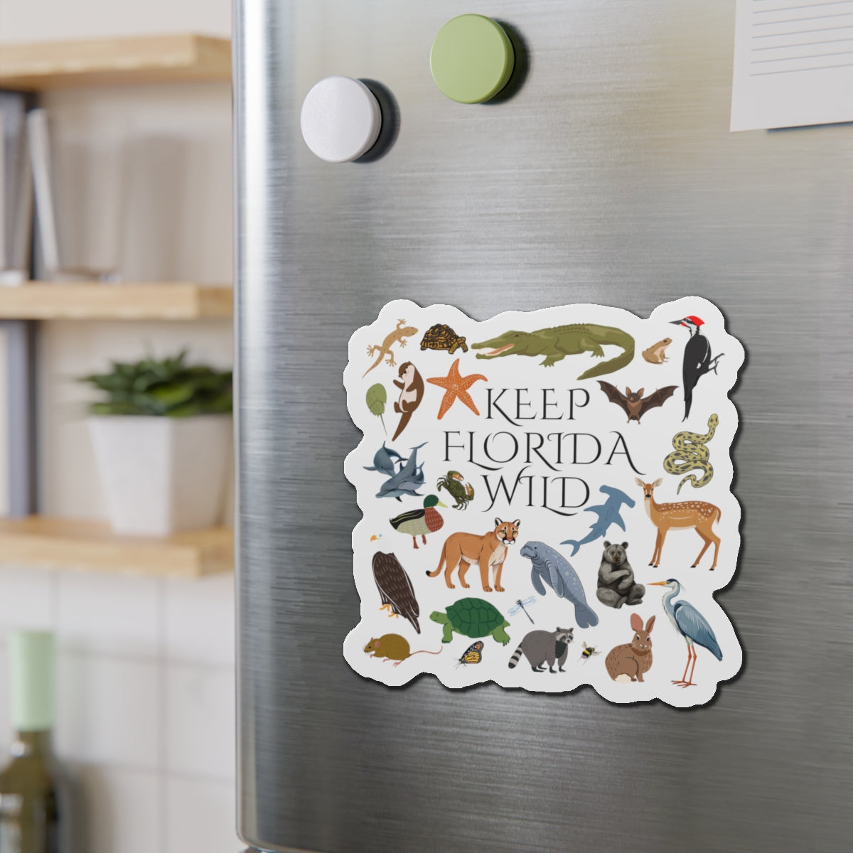 Keep Florida Wild Magnets