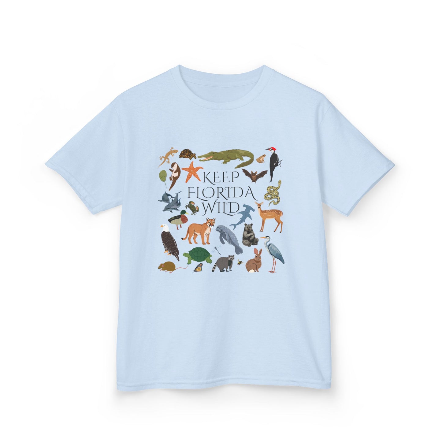 Keep Florida Wild Kids Cotton Tee