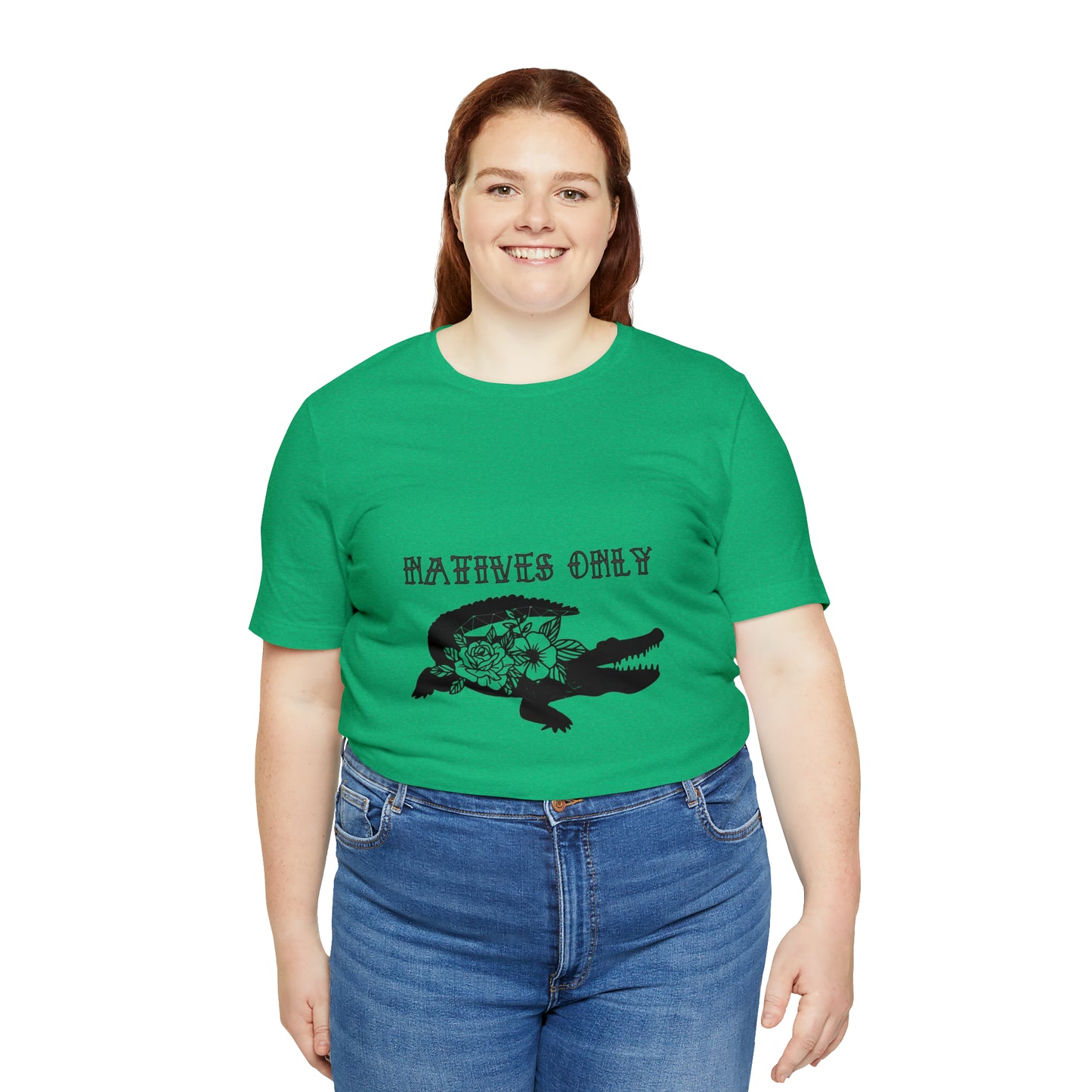 Natives Only Alligator Unisex Jersey Tee