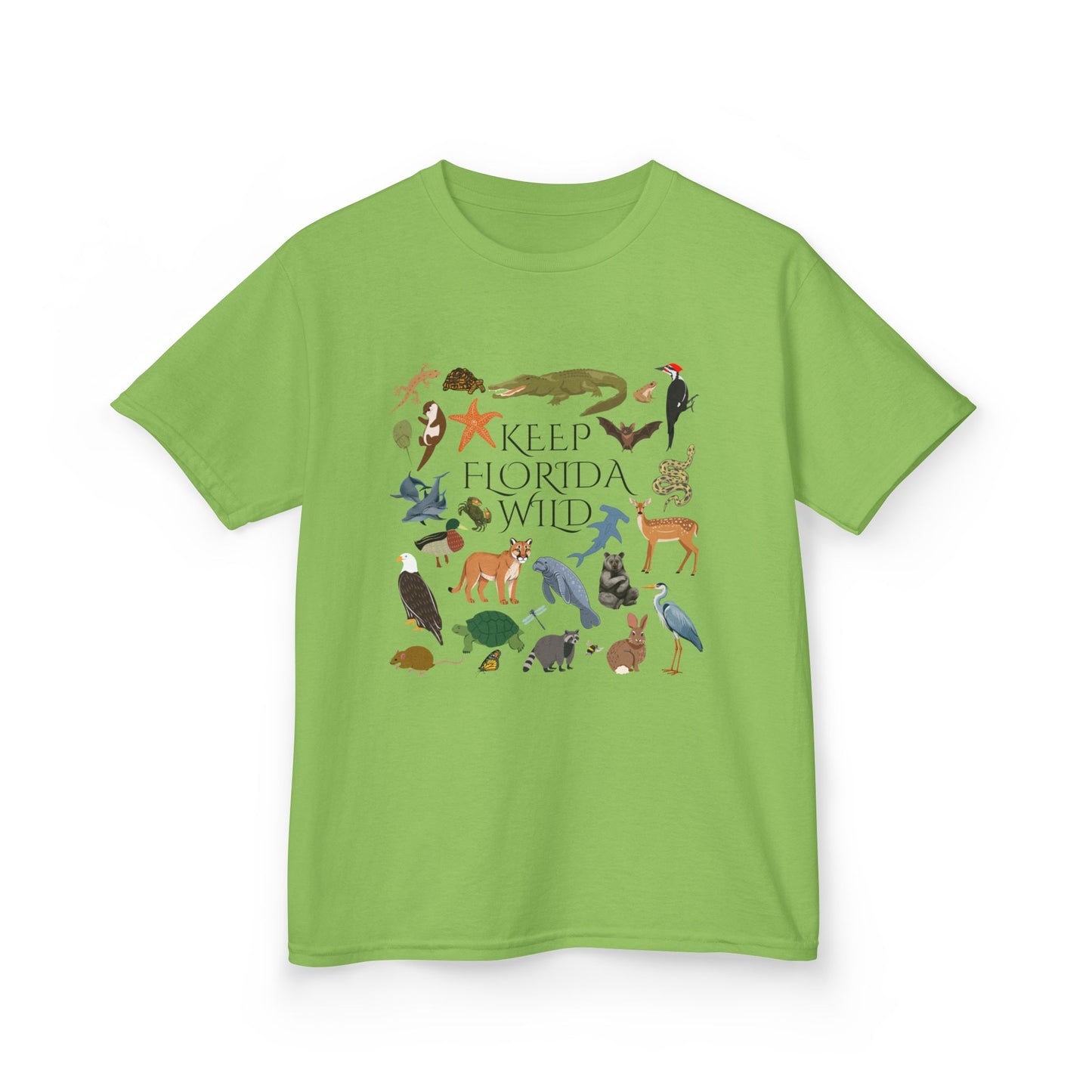 Keep Florida Wild Kids Cotton Tee