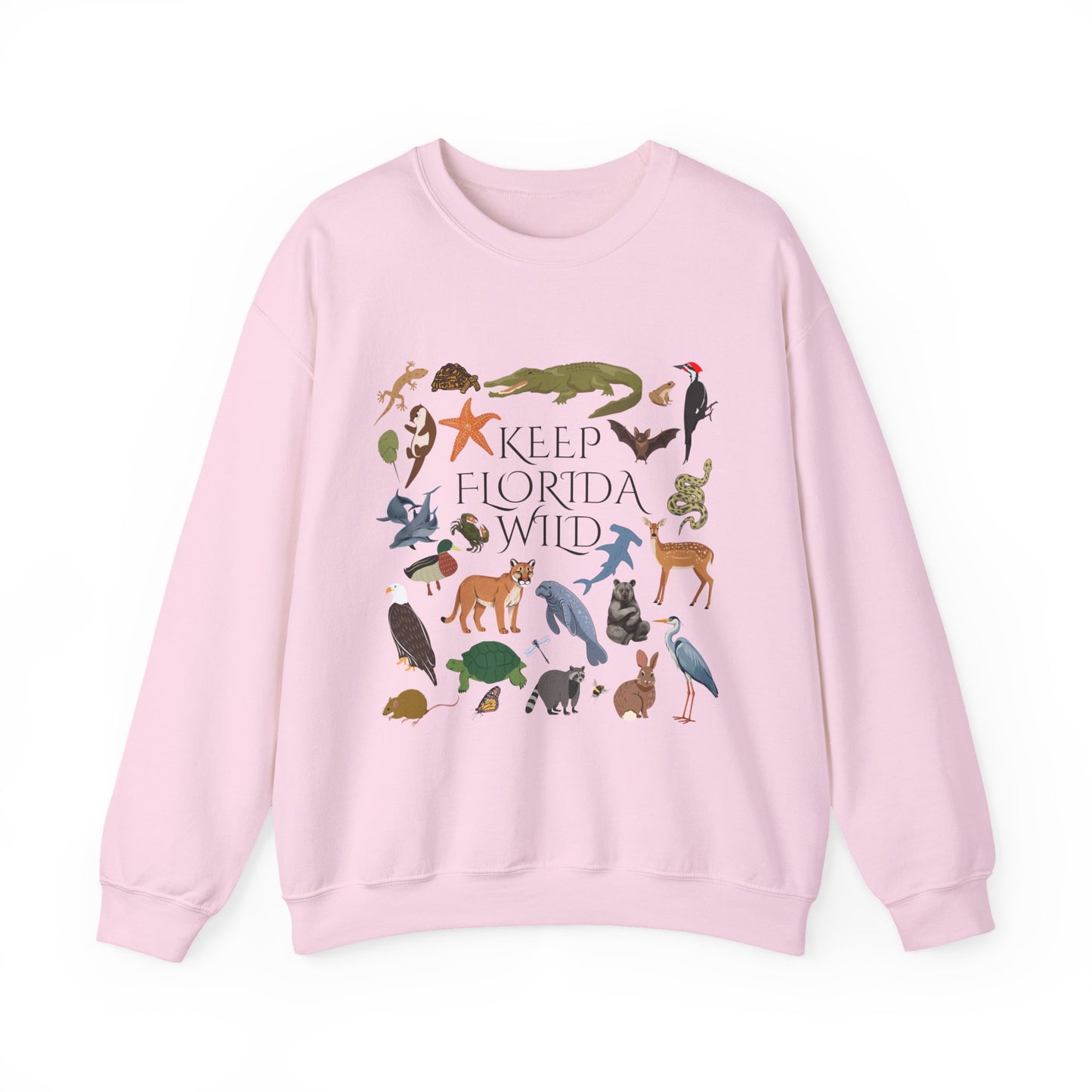 Keep Florida Wild Unisex Crewneck Sweatshirt