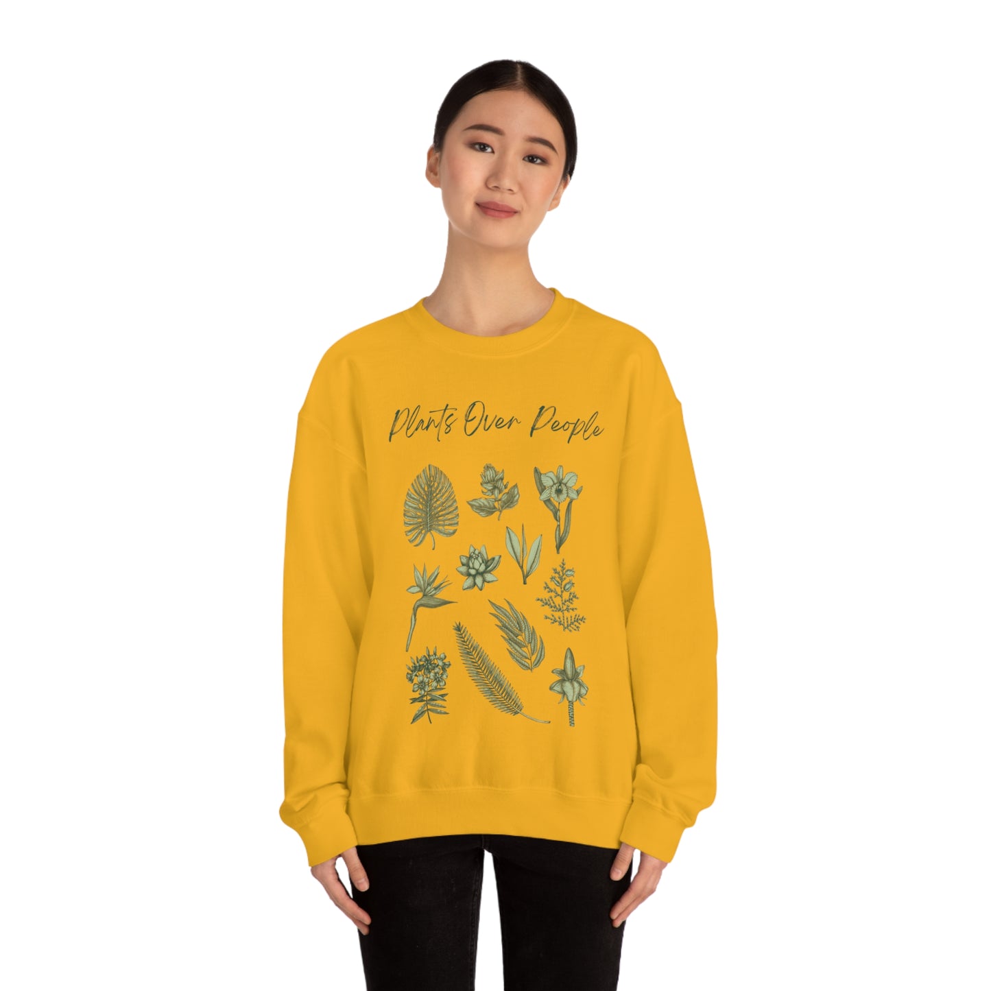 Plants Over People Unisex Crewneck