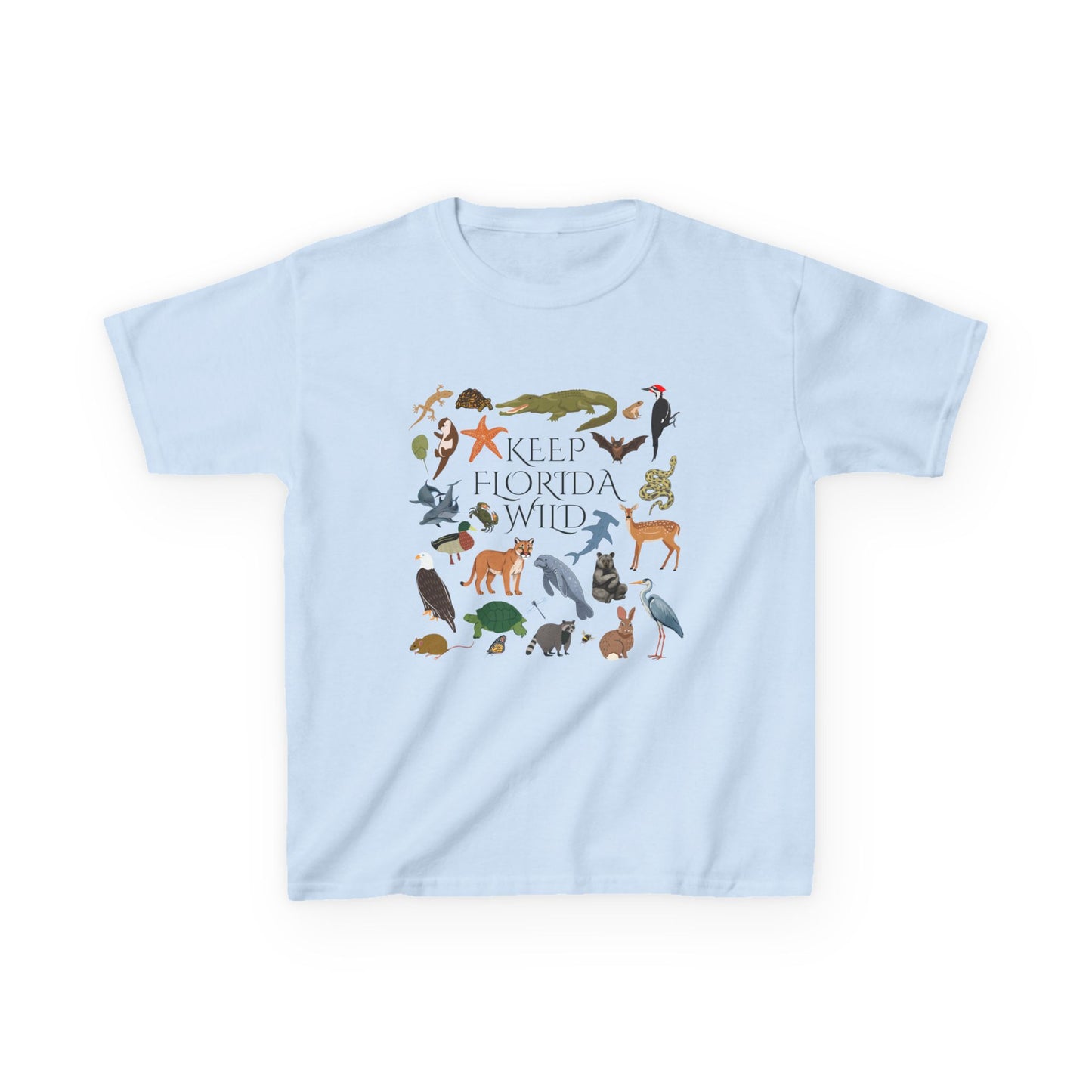 Keep Florida Wild Kids Cotton Tee