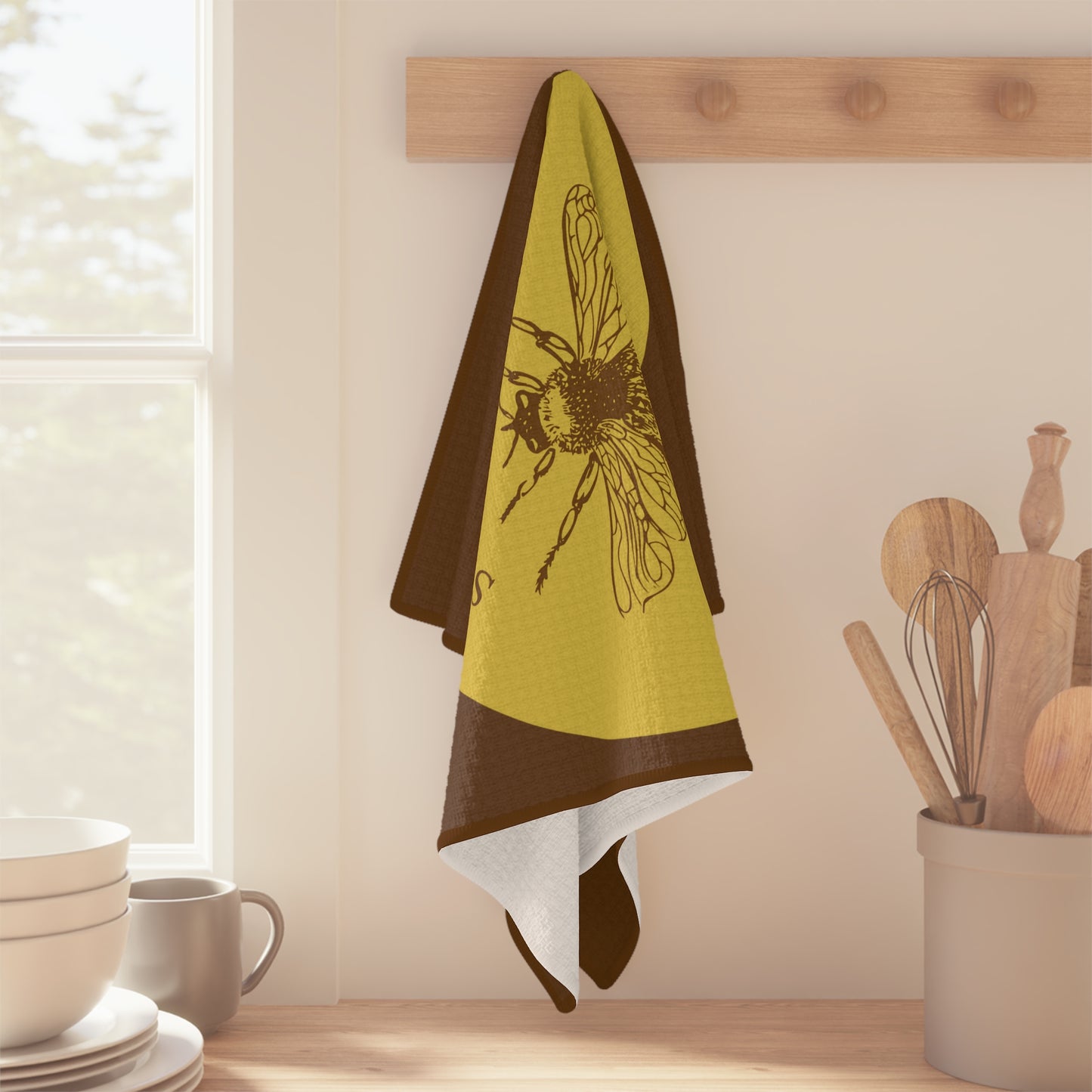 Save The Bees Soft Tea Towel