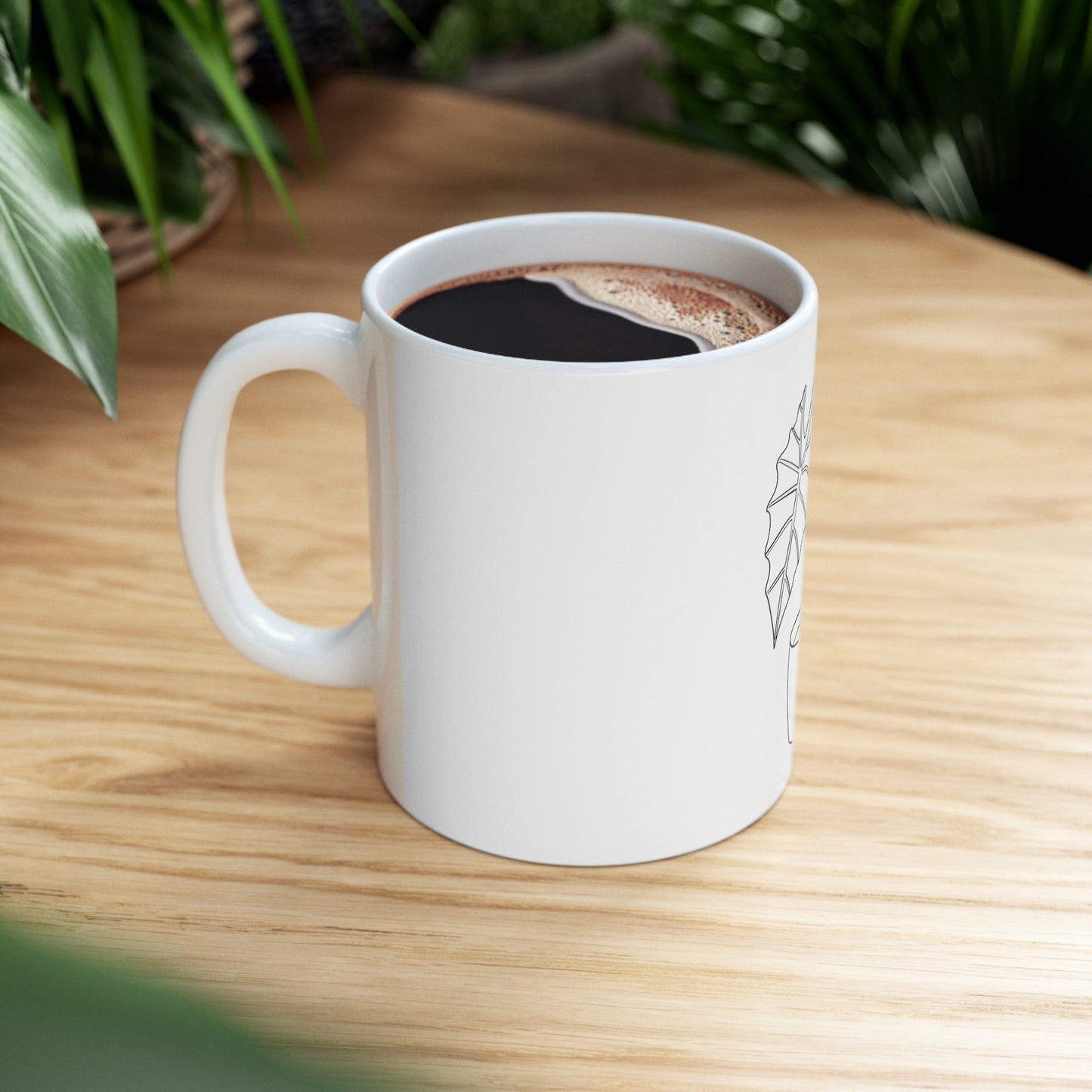 Alocasia Ceramic Mug