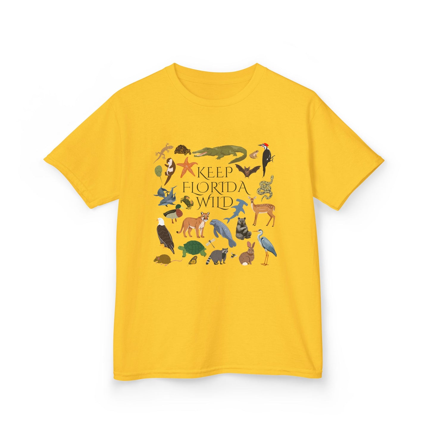 Keep Florida Wild Kids Cotton Tee