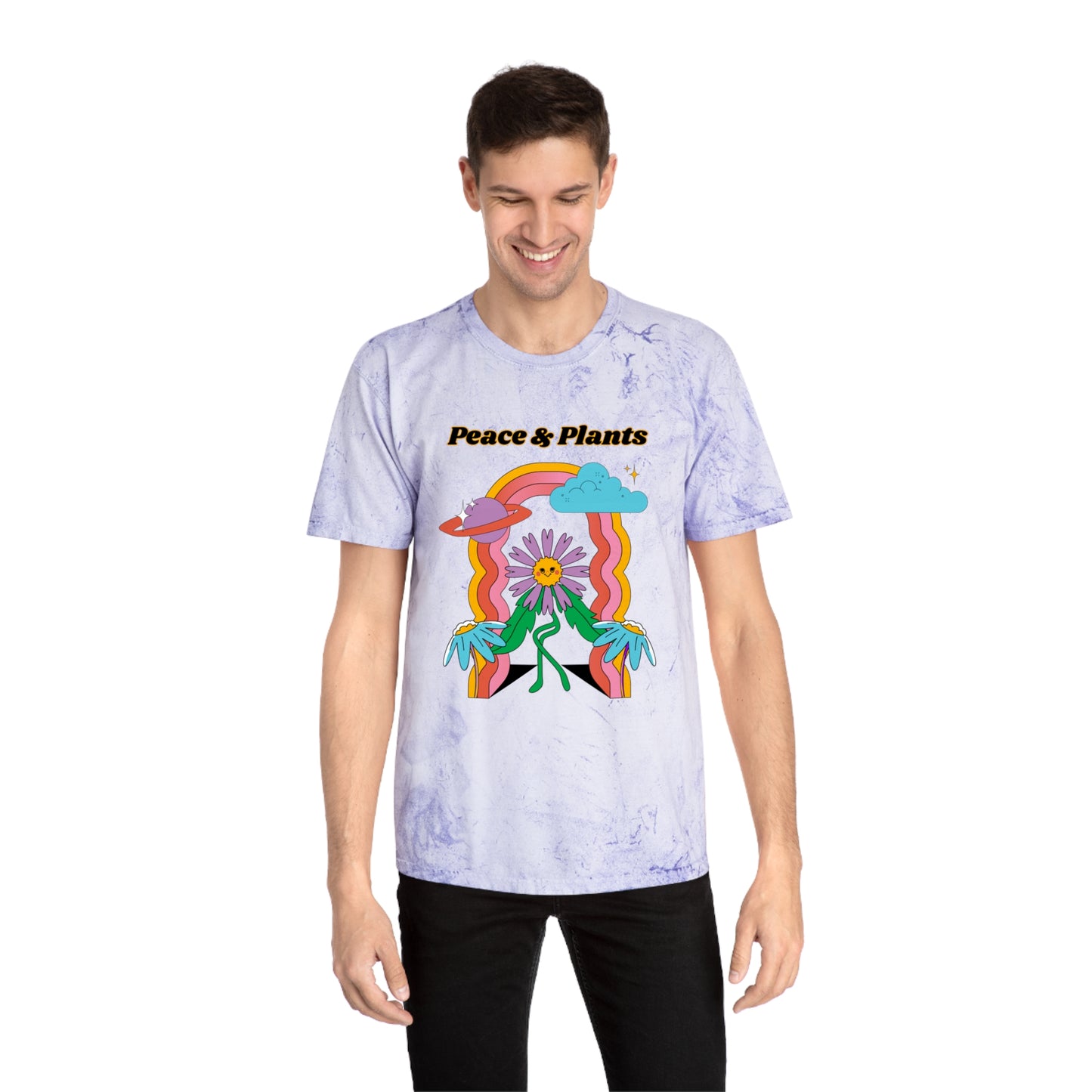 Peace & Plants Color Blast T-Shirt