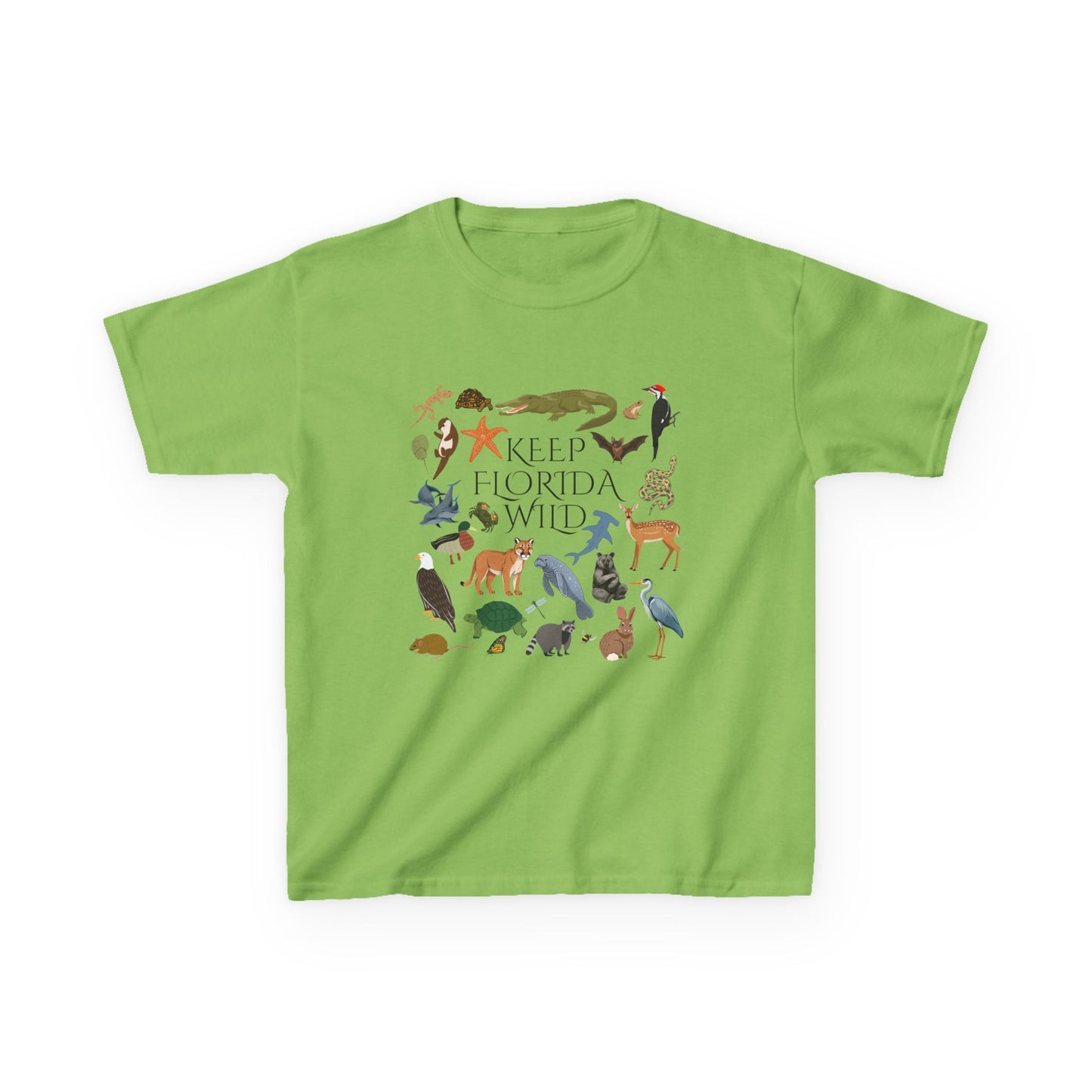 Keep Florida Wild Kids Cotton Tee