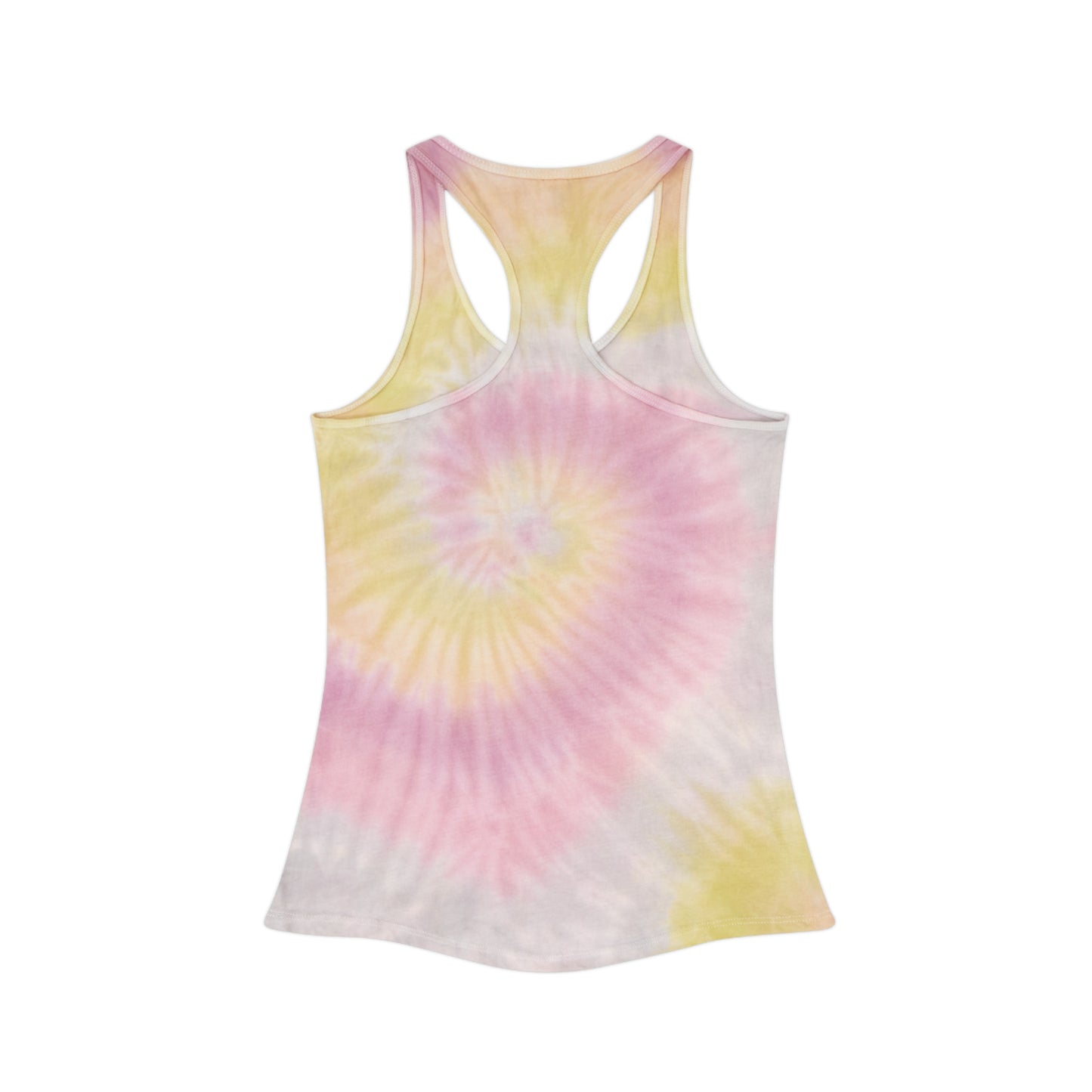 Hope You Like Plants Tie Dye Racerback Tank Top