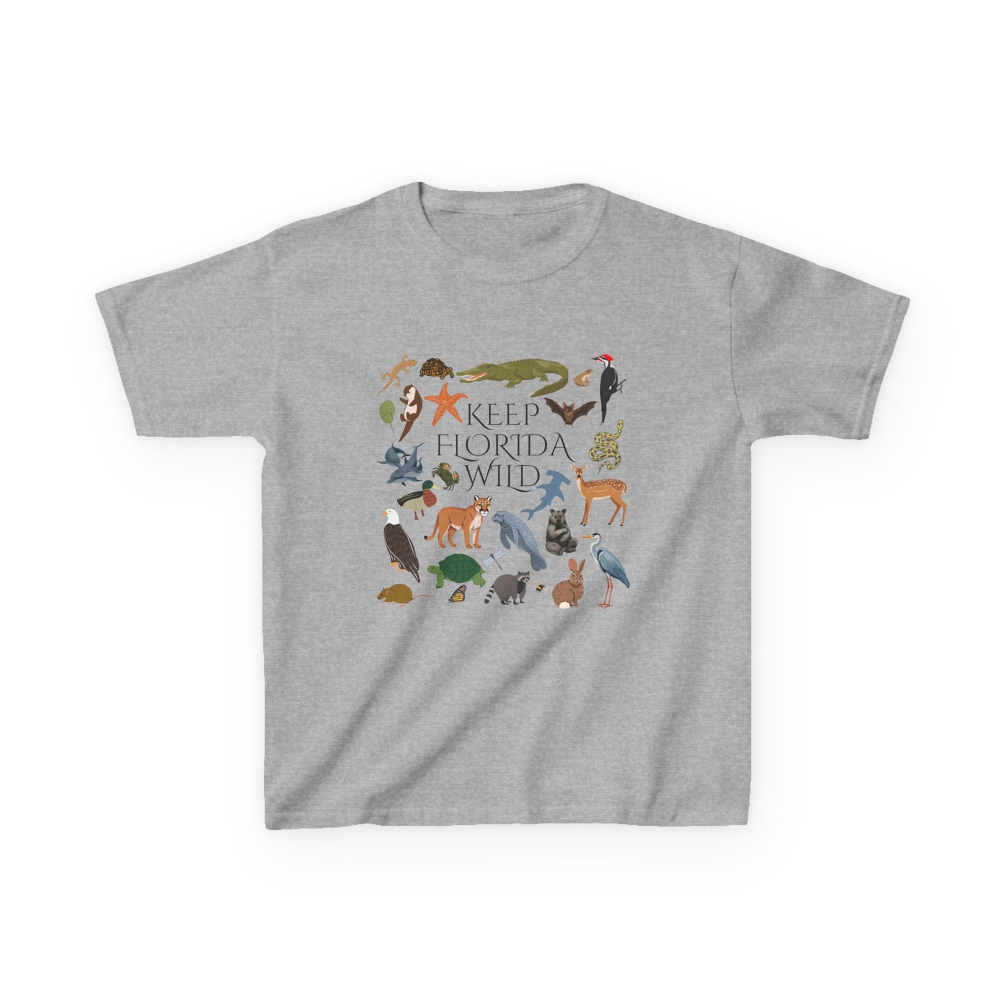 Keep Florida Wild Kids Cotton Tee