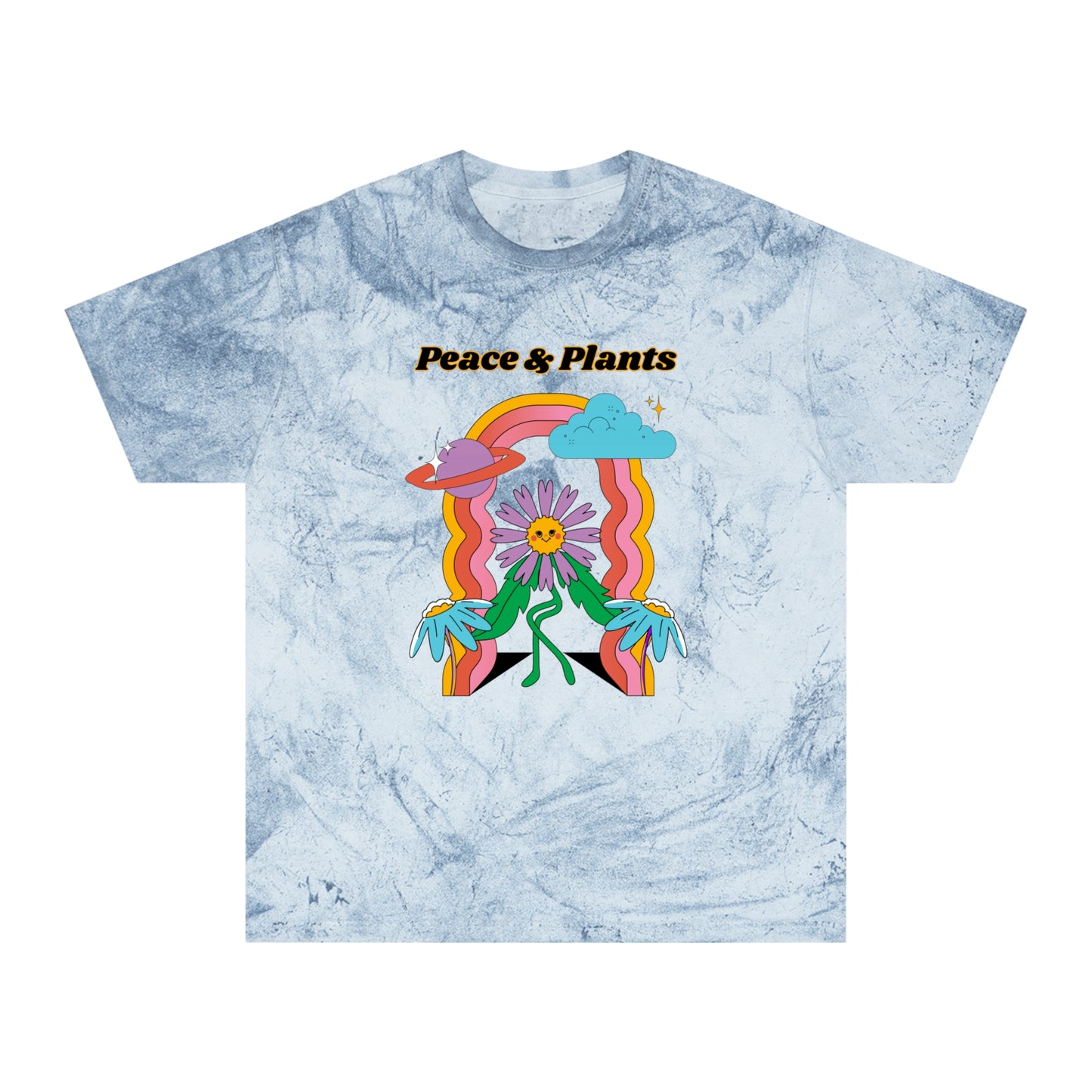 Peace & Plants Color Blast T-Shirt