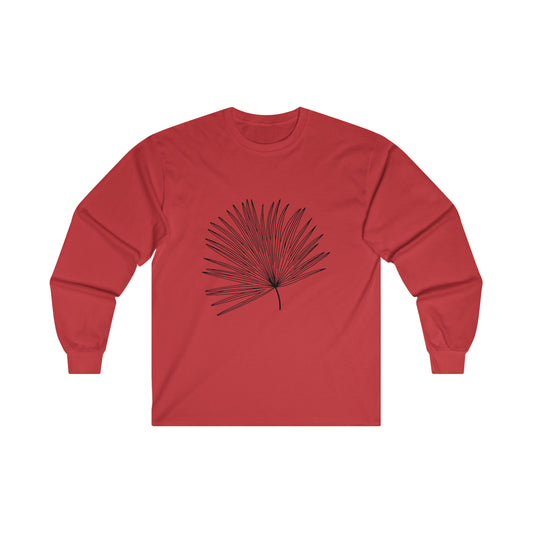 Palm Leaf Cotton Long Sleeve
