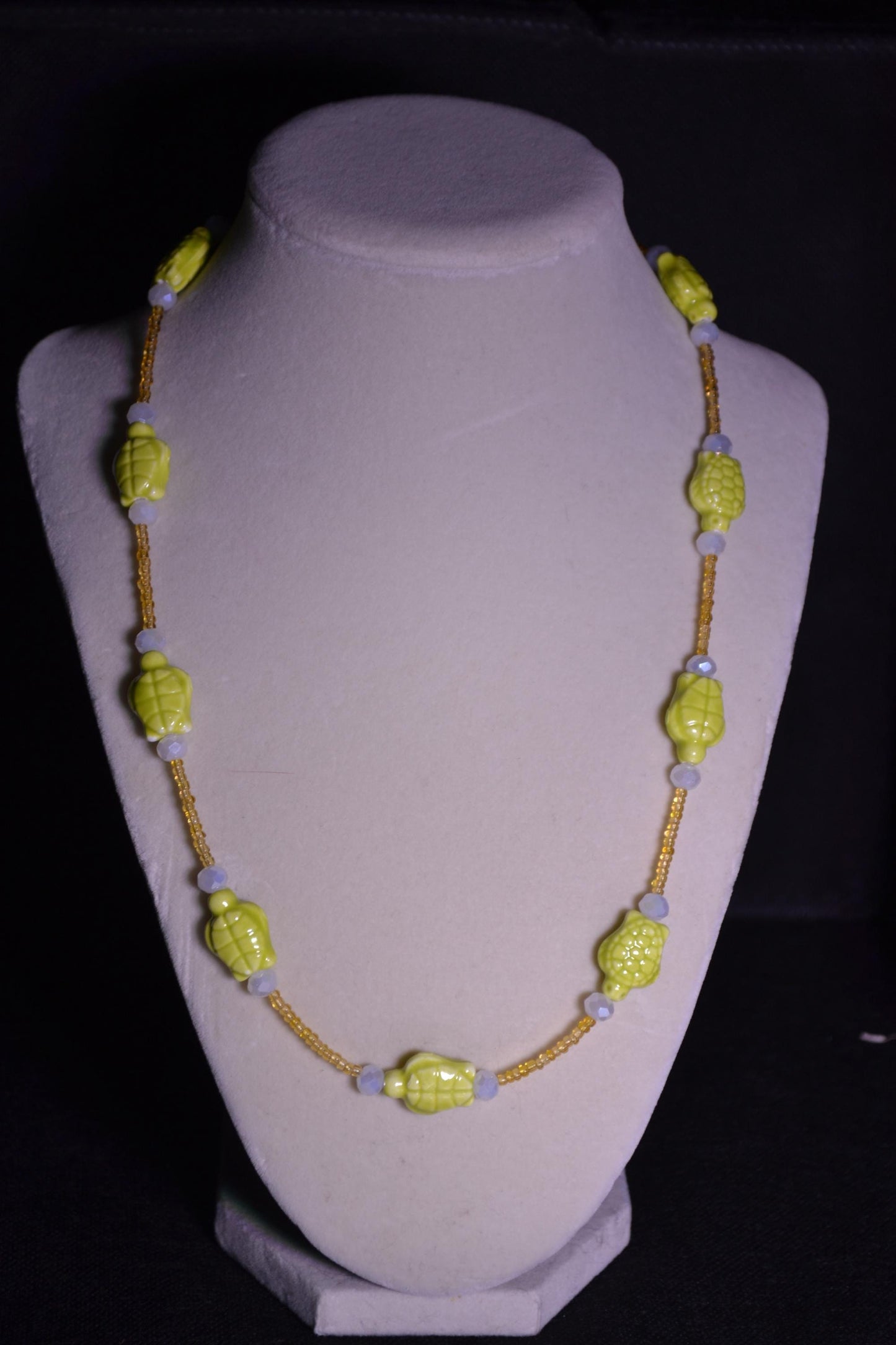 Beaded Sea Turtle necklace