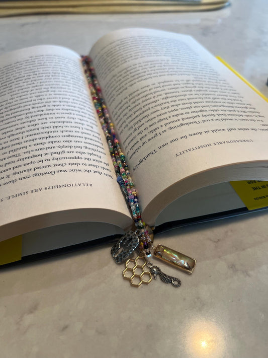 Hand beaded bookmarks. Customizable
