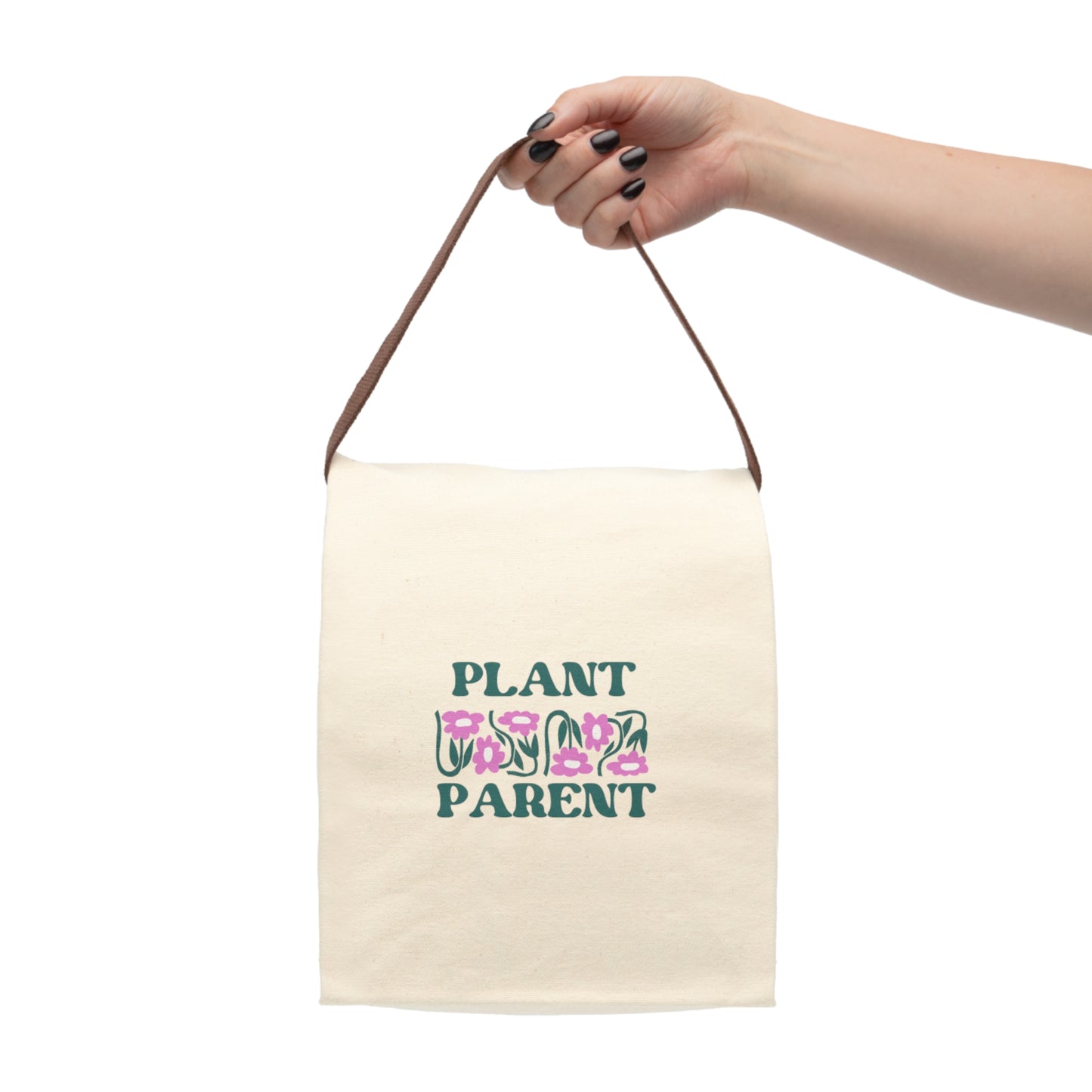 Plant Parent Canvas Lunch Bag