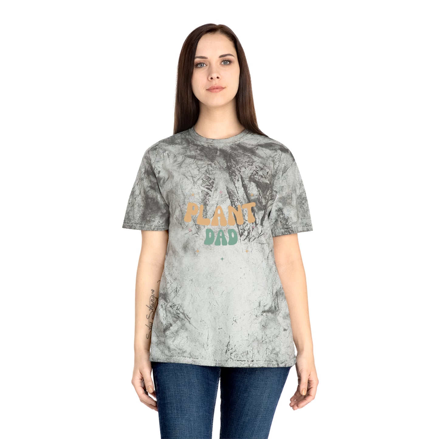 Plant Dad Unisex Color Blast T-Shirt
