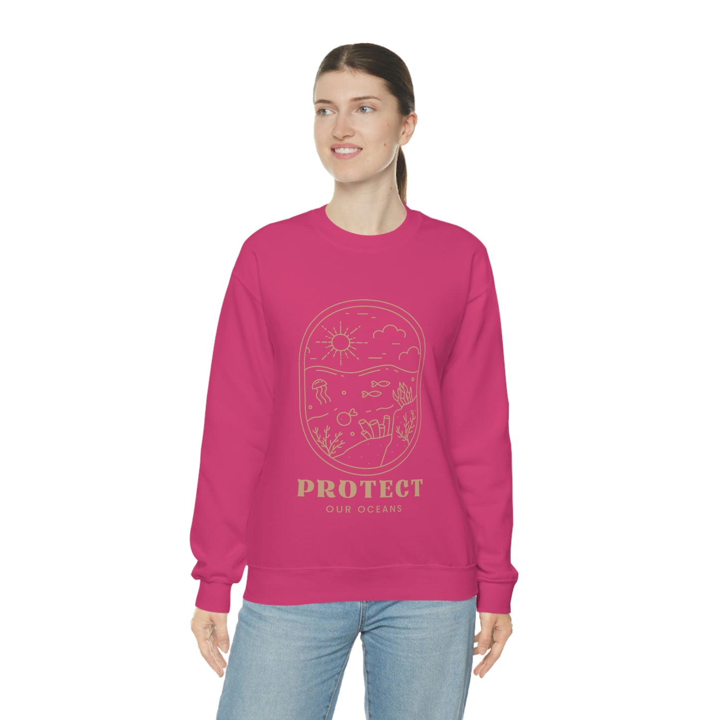 Protect Our Oceans Unisex Crewneck