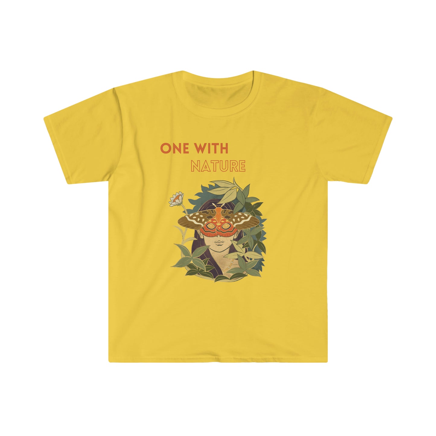 One With Nature Unisex Softstyle T-Shirt