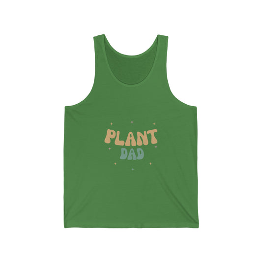 Plant Dad Unisex Jersey Tank