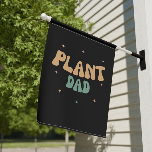 Plant Dad Garden & House Banner