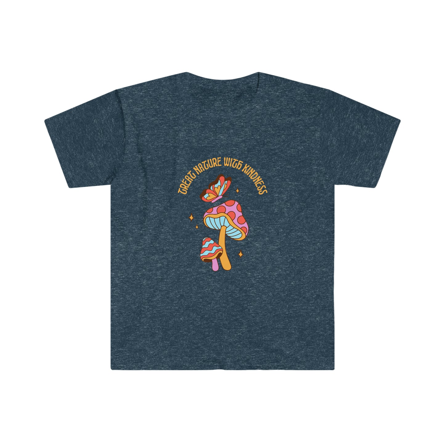 Treat Nature With Kindness Unisex Softstyle T-Shirt
