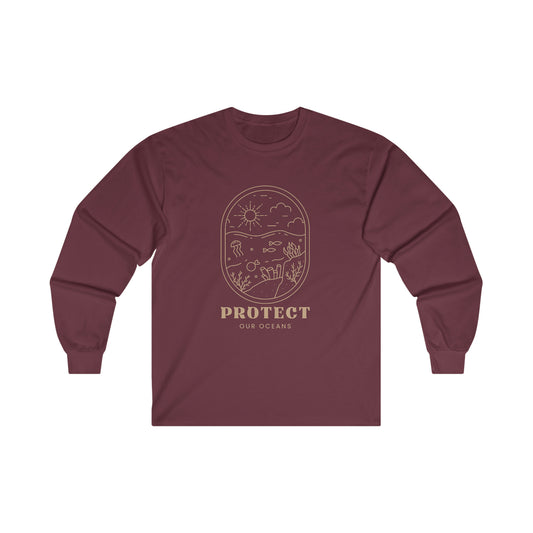 Protect Our Oceans Cotton Long Sleeve