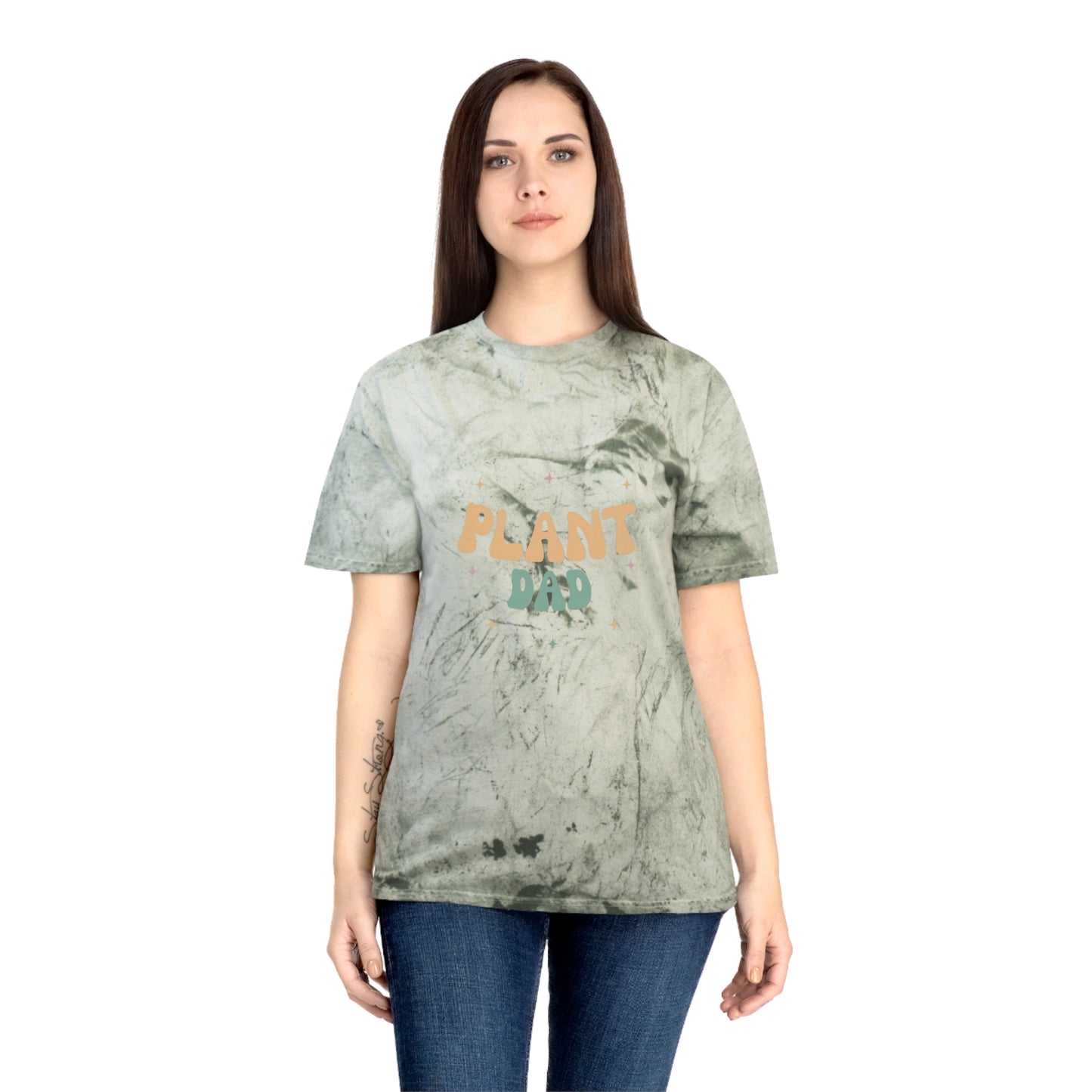 Plant Dad Unisex Color Blast T-Shirt