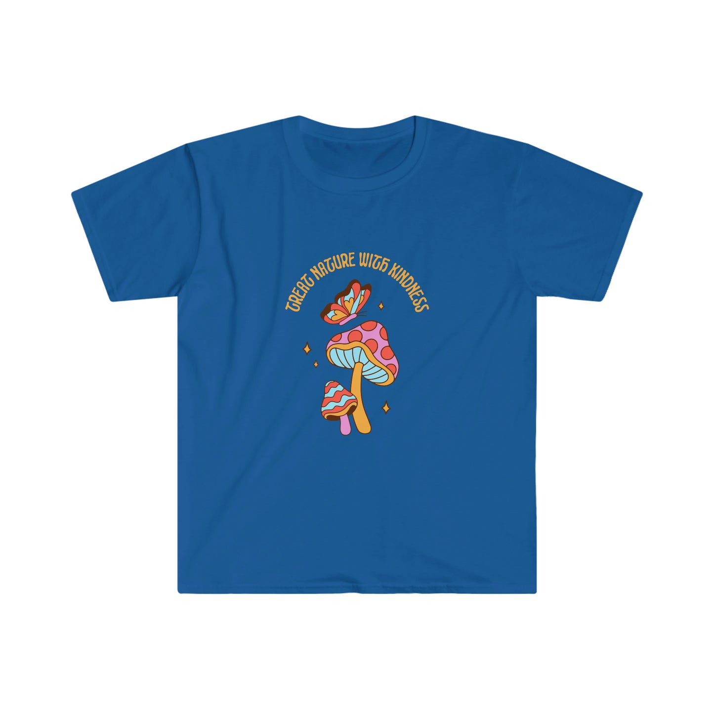 Treat Nature With Kindness Unisex Softstyle T-Shirt