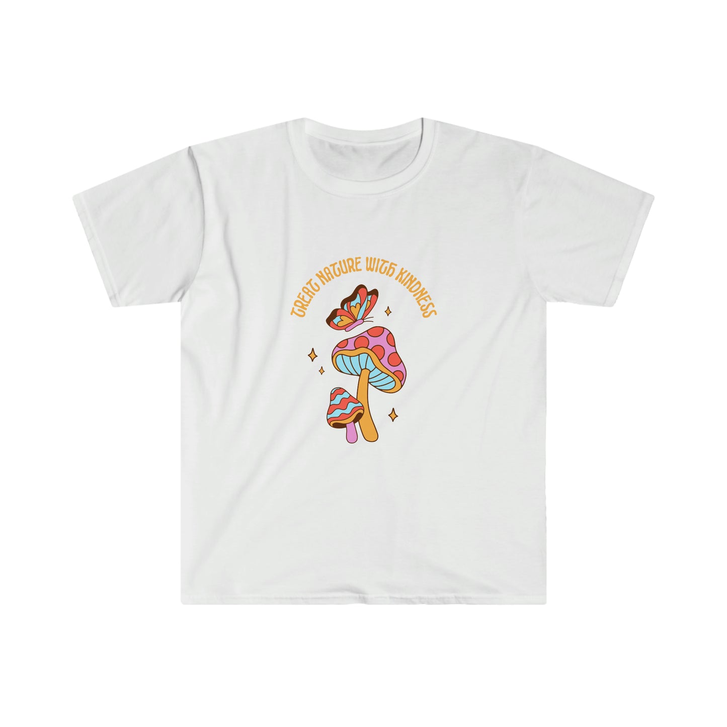 Treat Nature With Kindness Unisex Softstyle T-Shirt