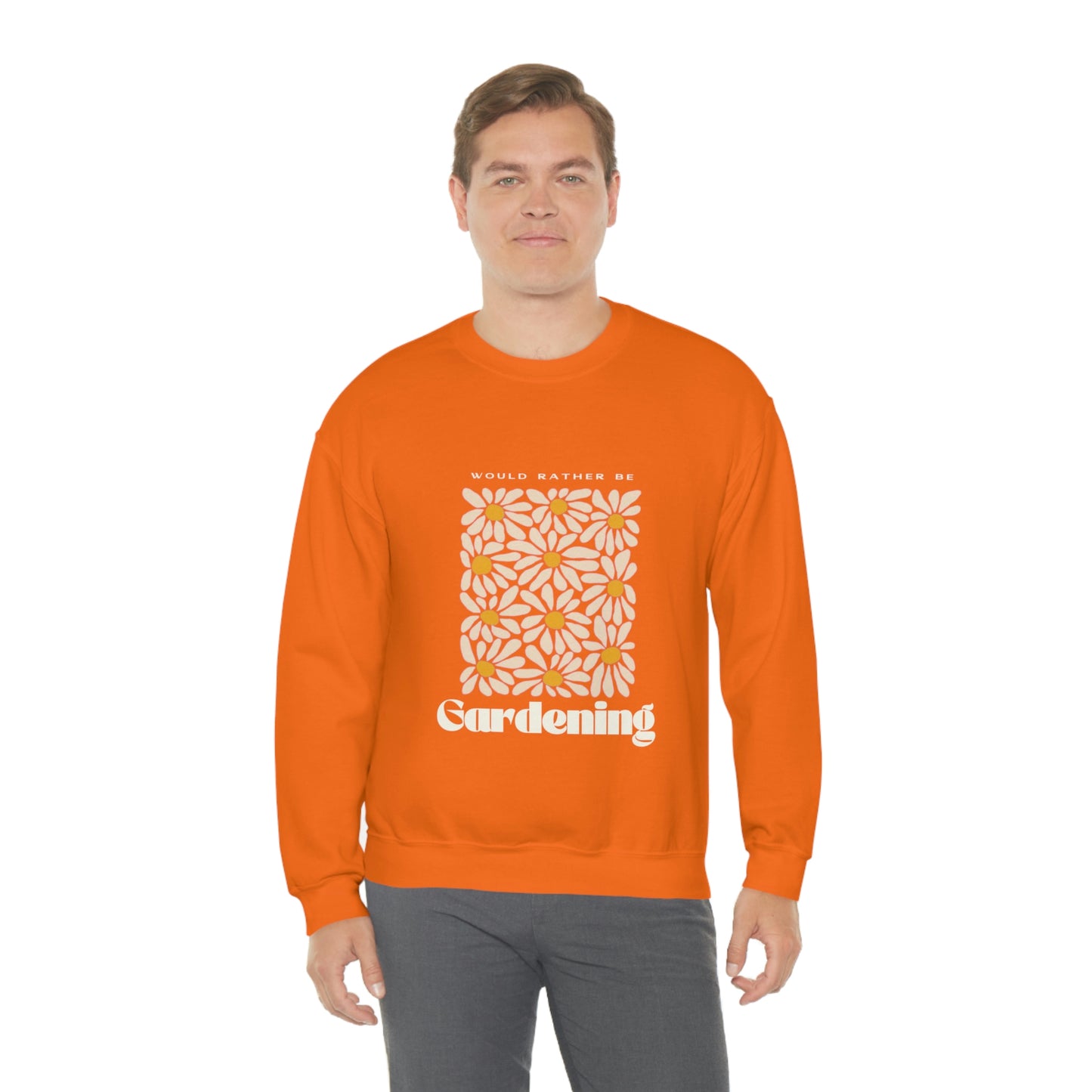 Would Rather Be Gardening Unisex Crewneck