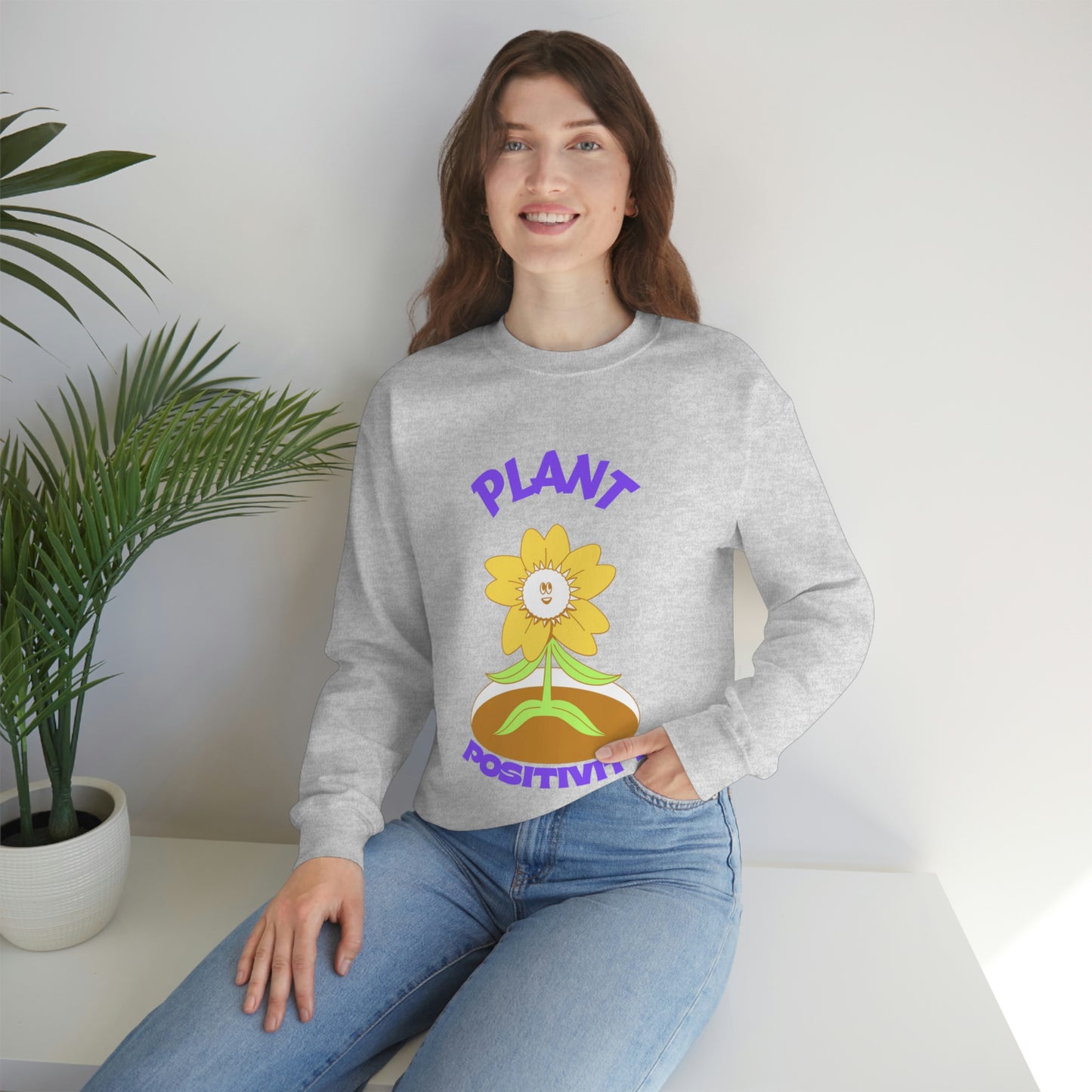 Plant Positivity Unisex Crewneck