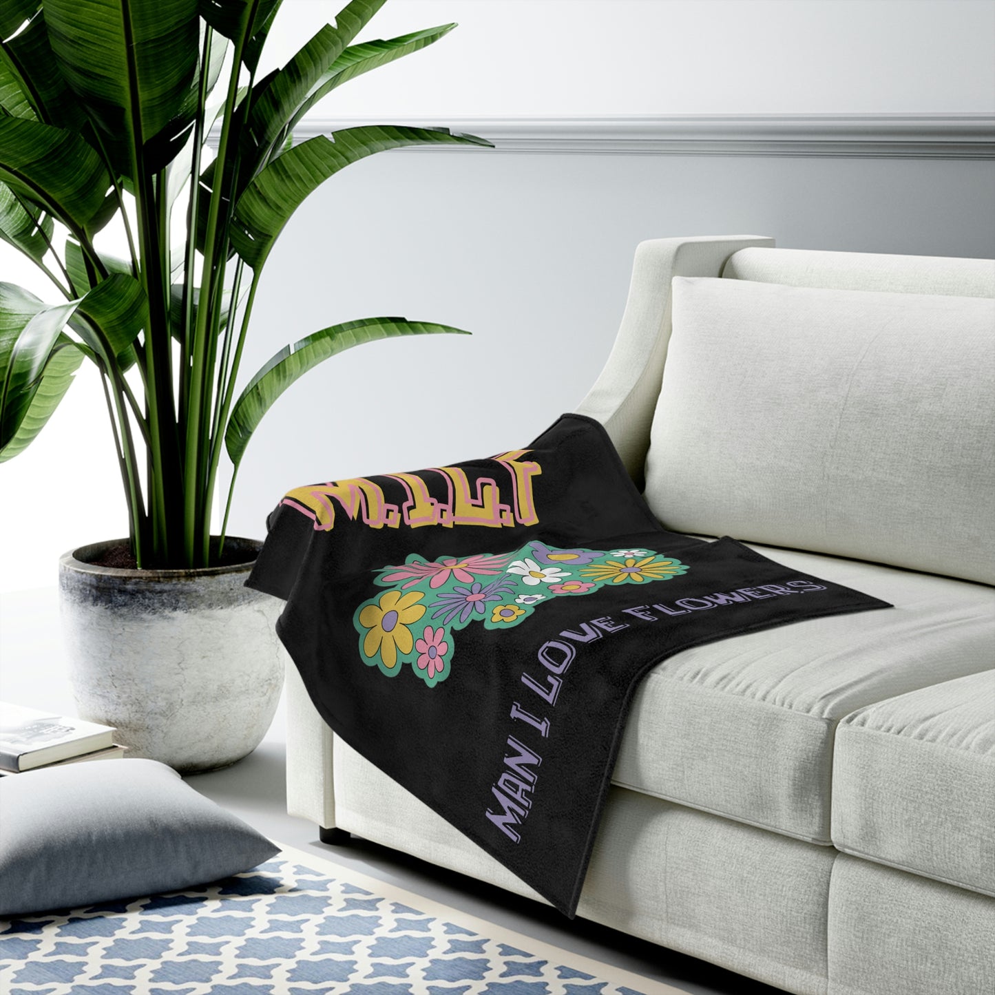 MILF Velveteen Plush Blanket