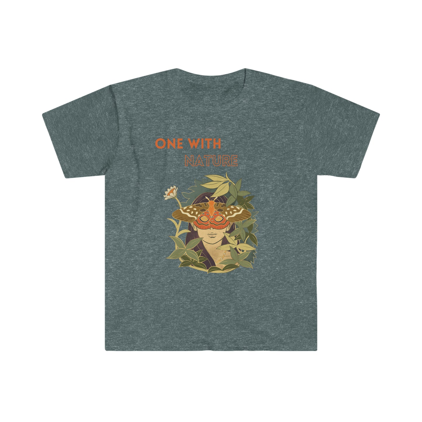 One With Nature Unisex Softstyle T-Shirt