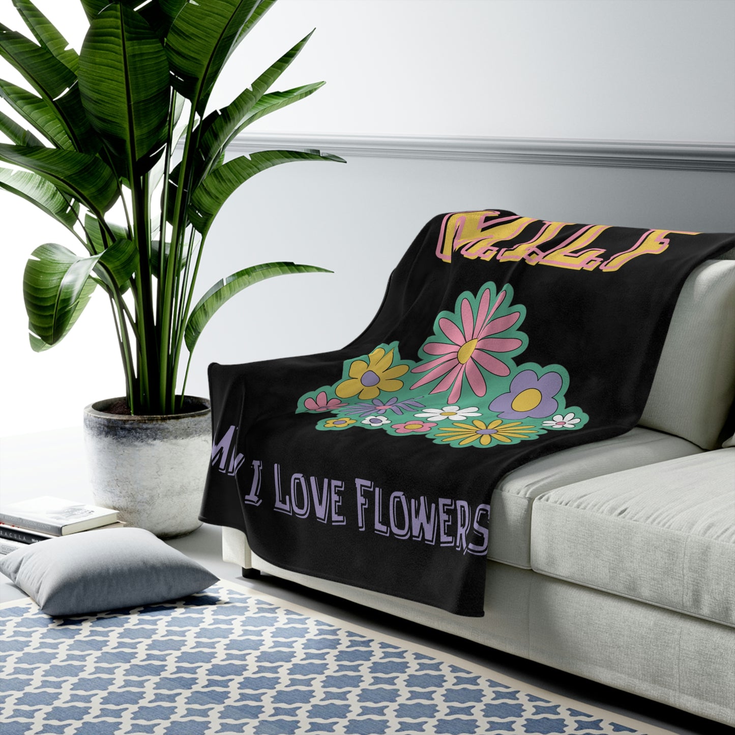 MILF Velveteen Plush Blanket