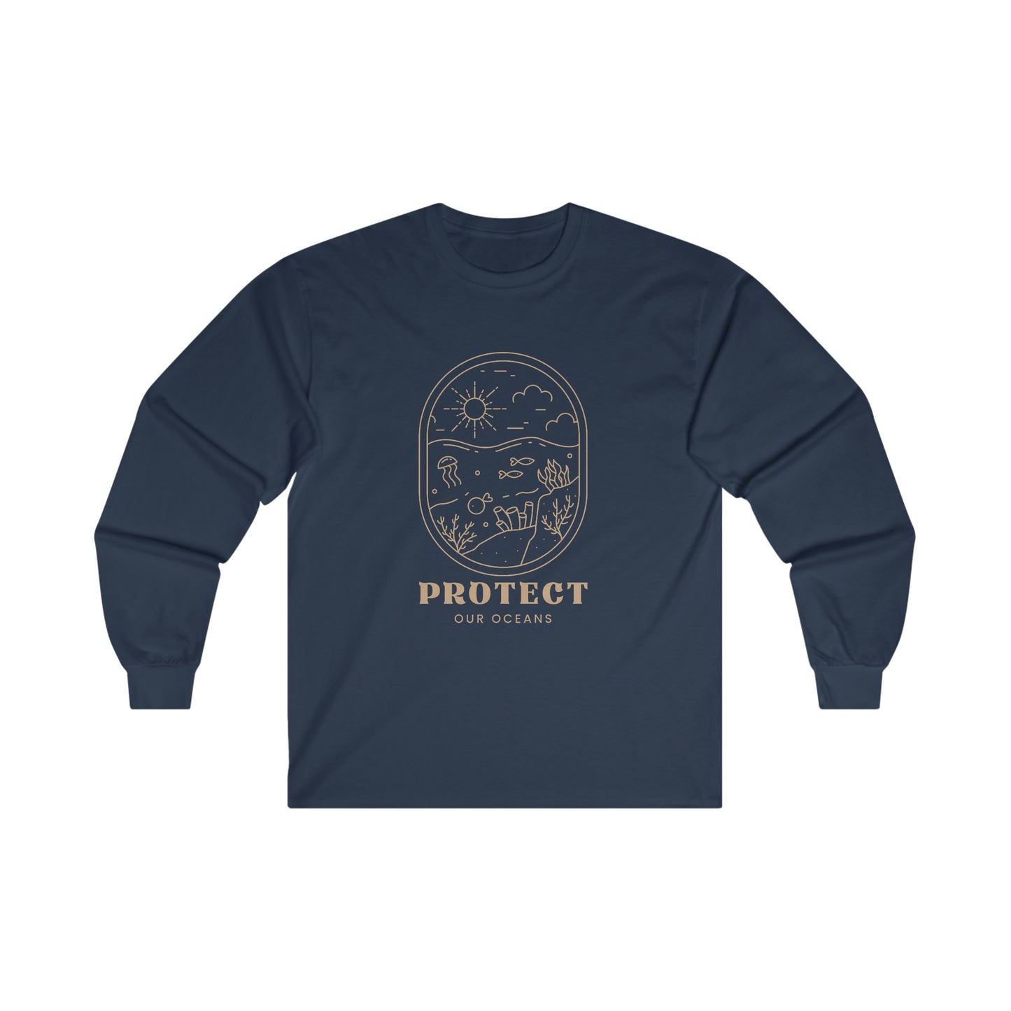 Protect Our Oceans Cotton Long Sleeve