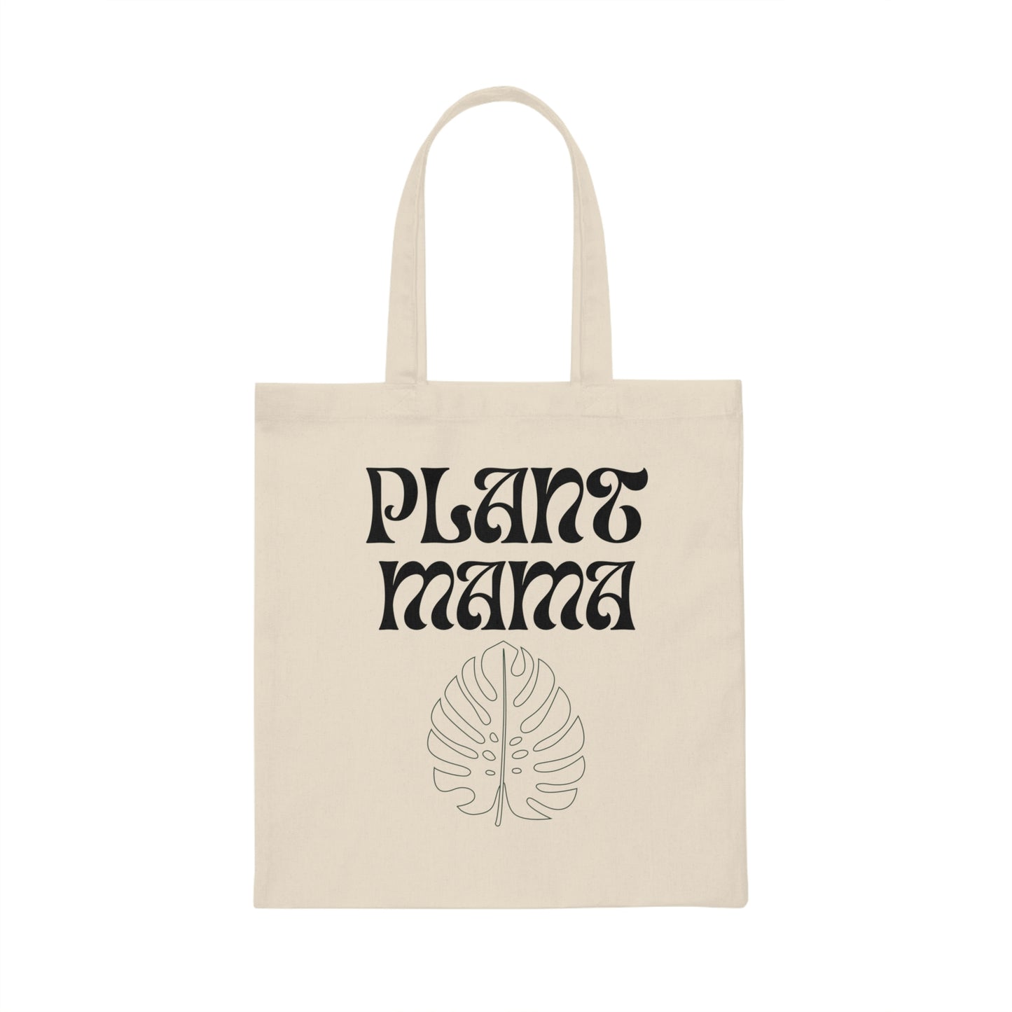 Plant Mama Canvas Tote Bag
