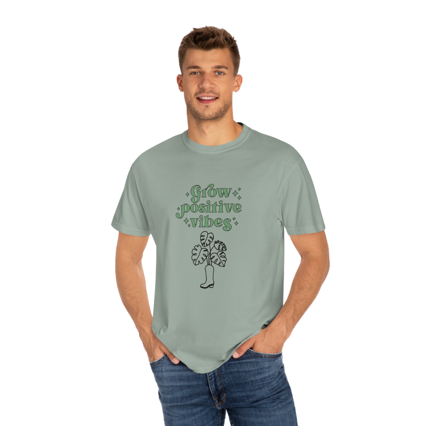 Grow Positive Garment-Dyed T-shirt