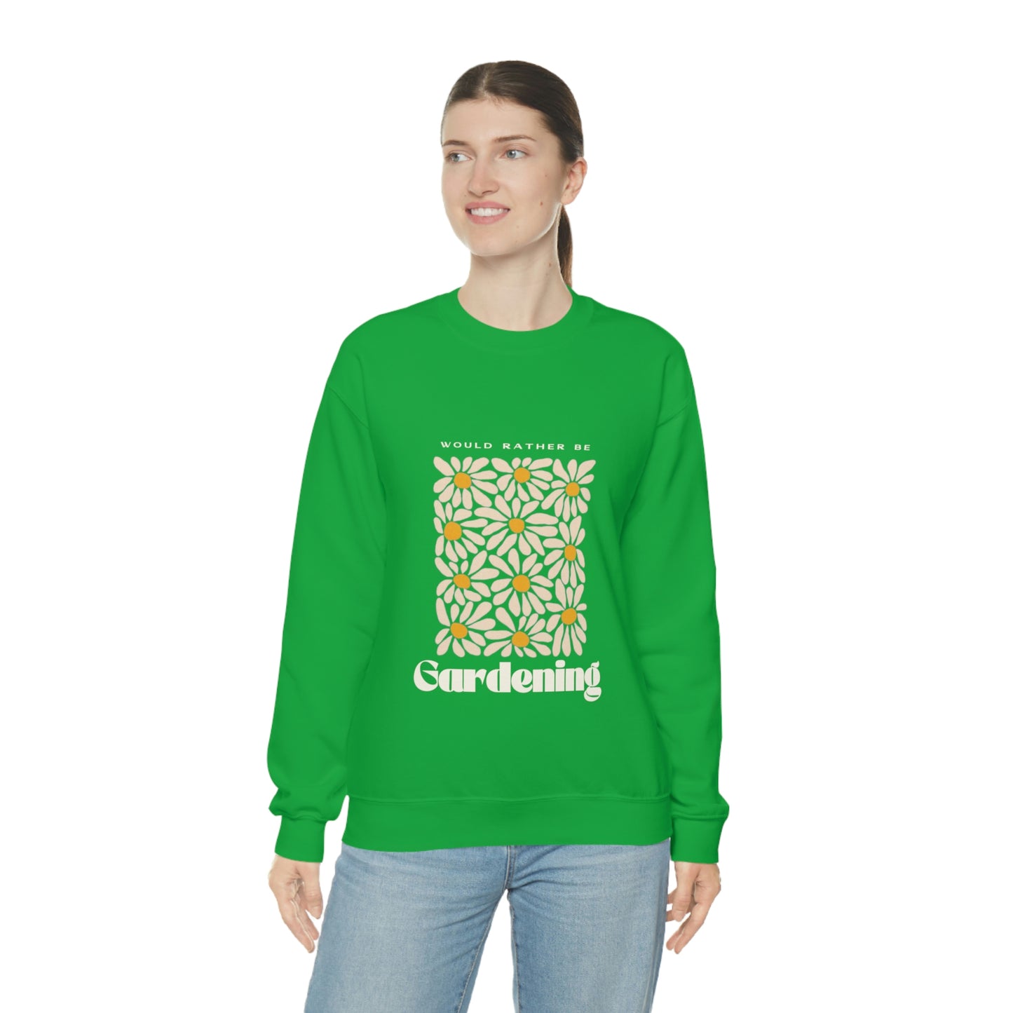Would Rather Be Gardening Unisex Crewneck