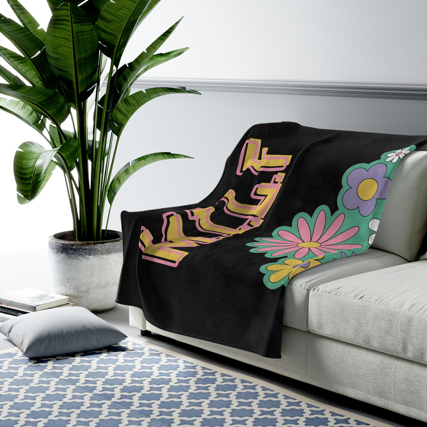 MILF Velveteen Plush Blanket