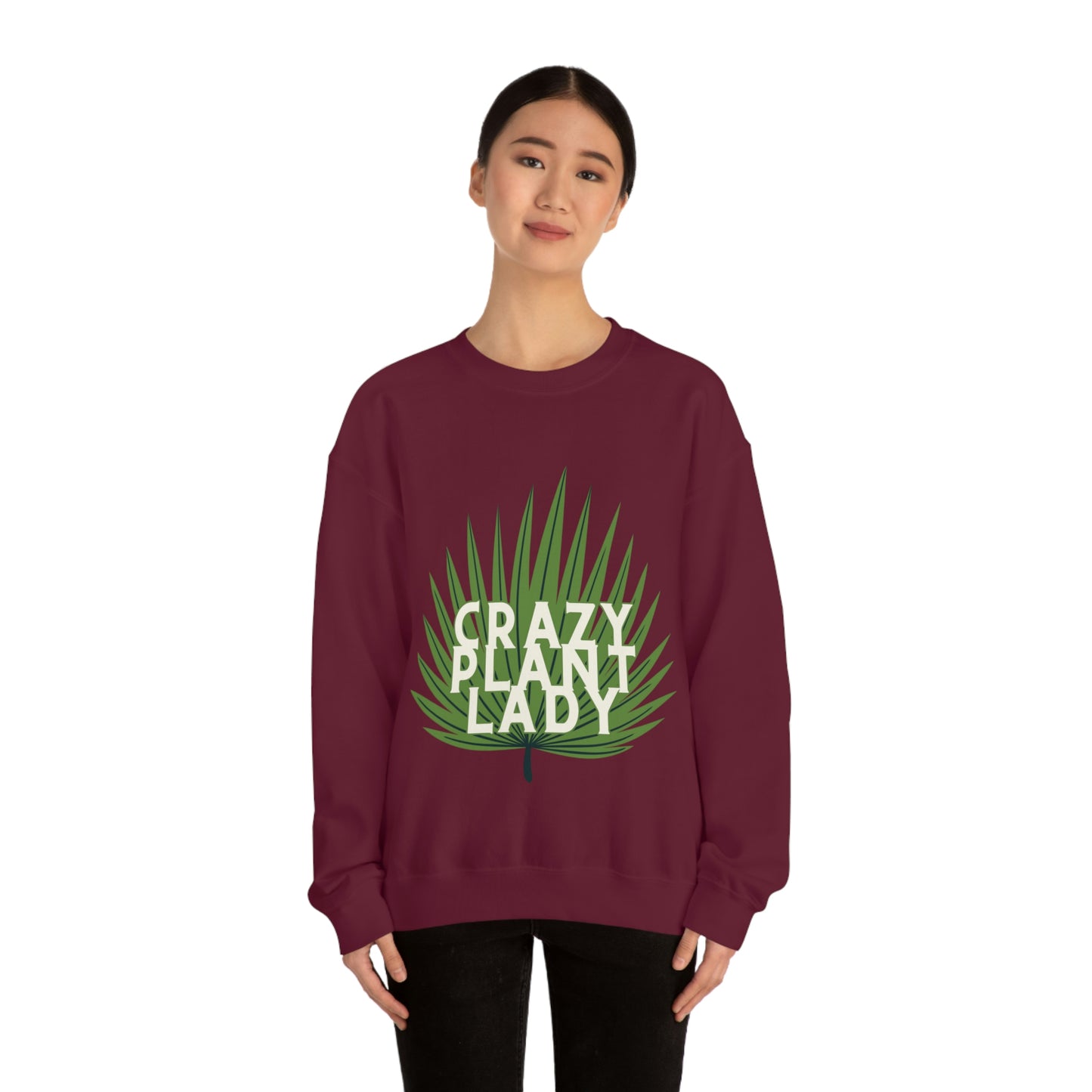 Crazy Plant Lady Unisex Crewneck