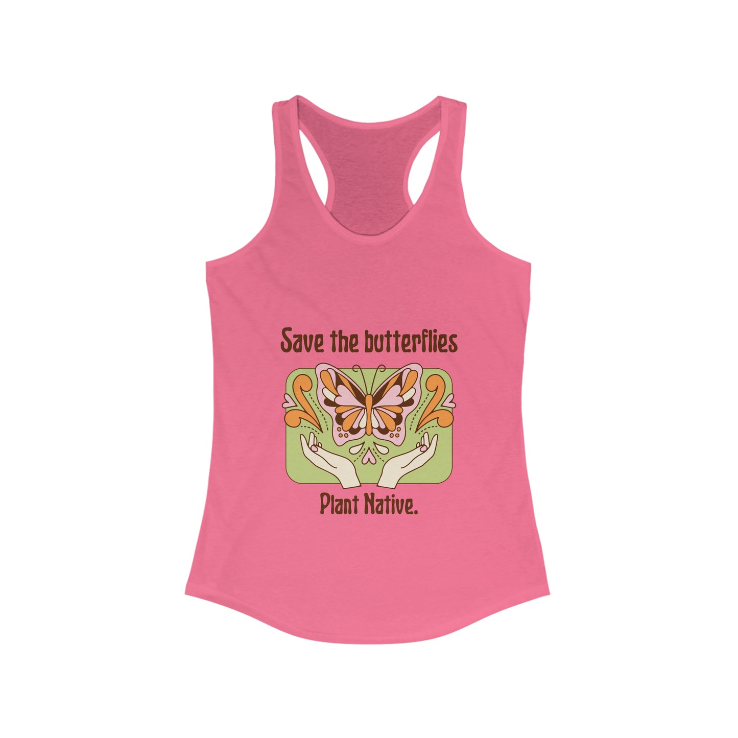 Plant Native Women's Racerback Tank